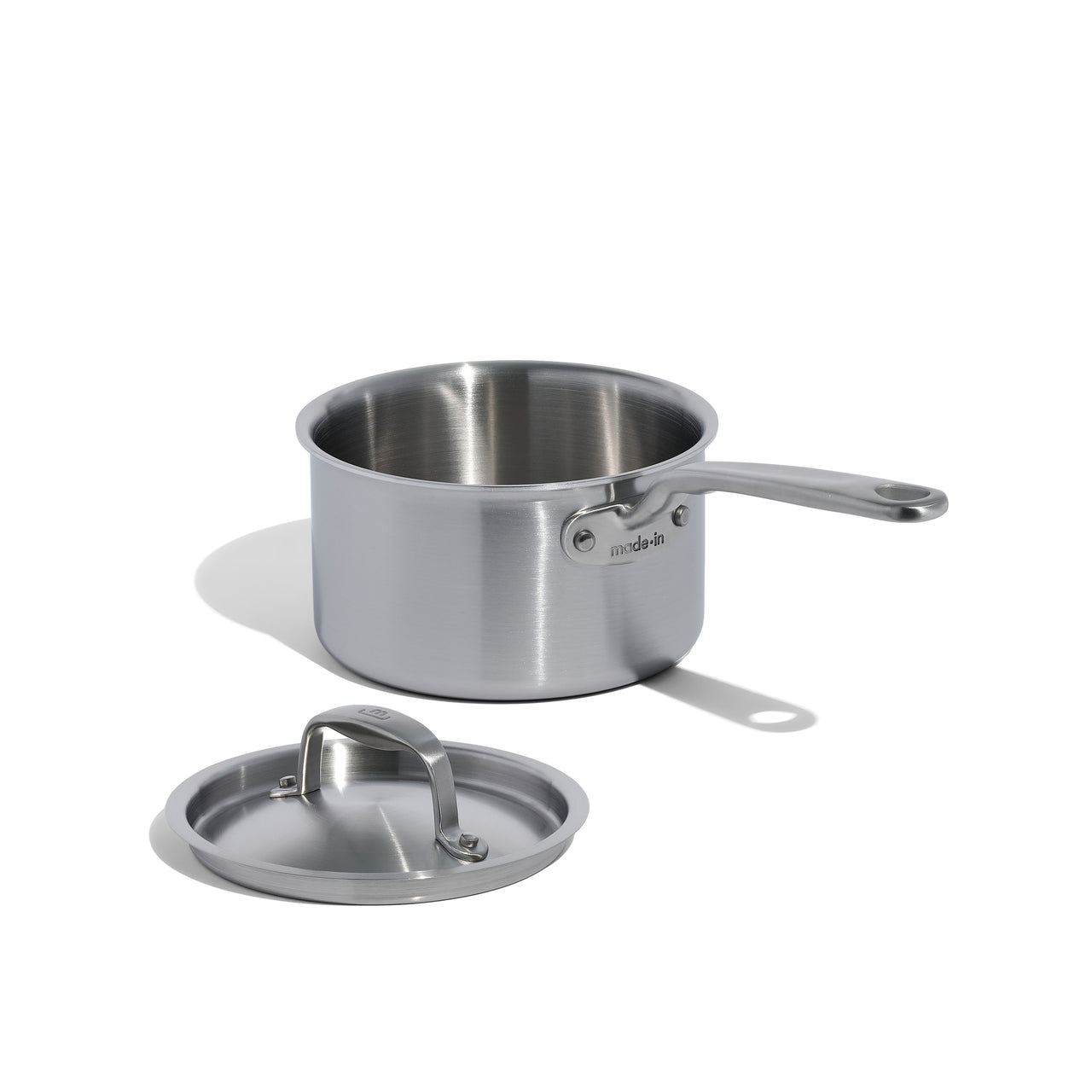Made In® Stainless Clad Saucepan with Lid 2 QT