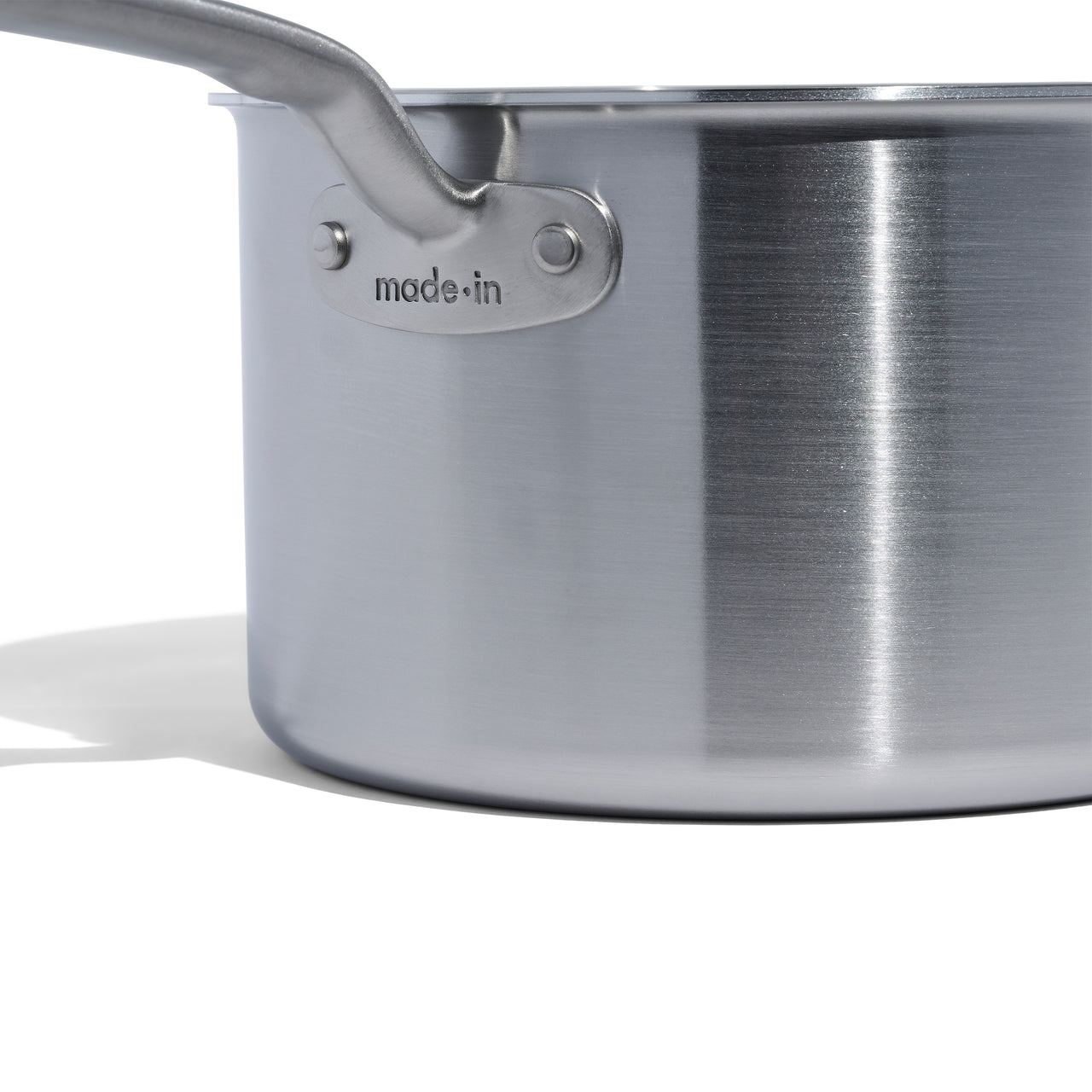 Made In® Stainless Clad Saucepan with Lid 4 QT