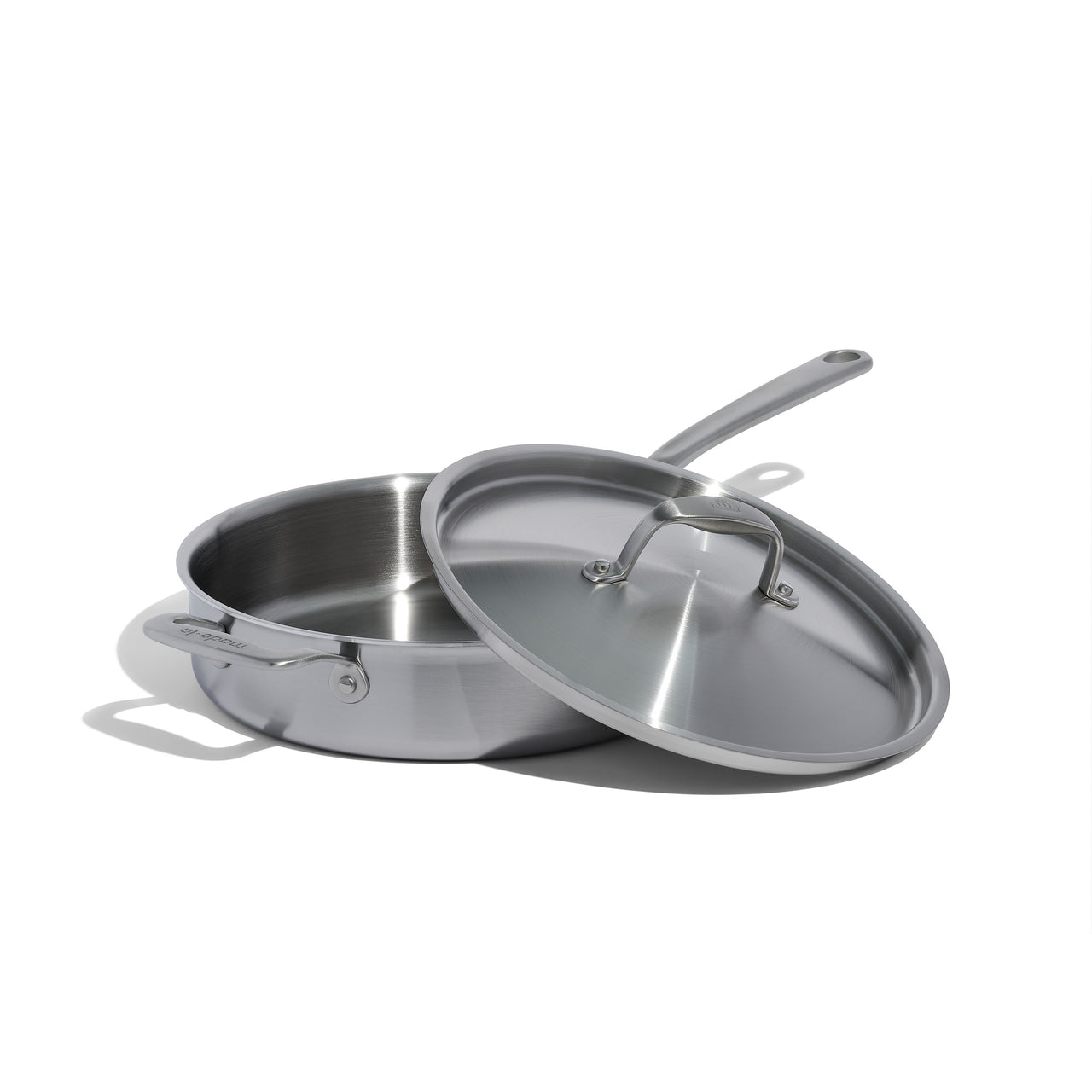 Made In® Stainless Clad Saute Pan with Lid 3.5 QT