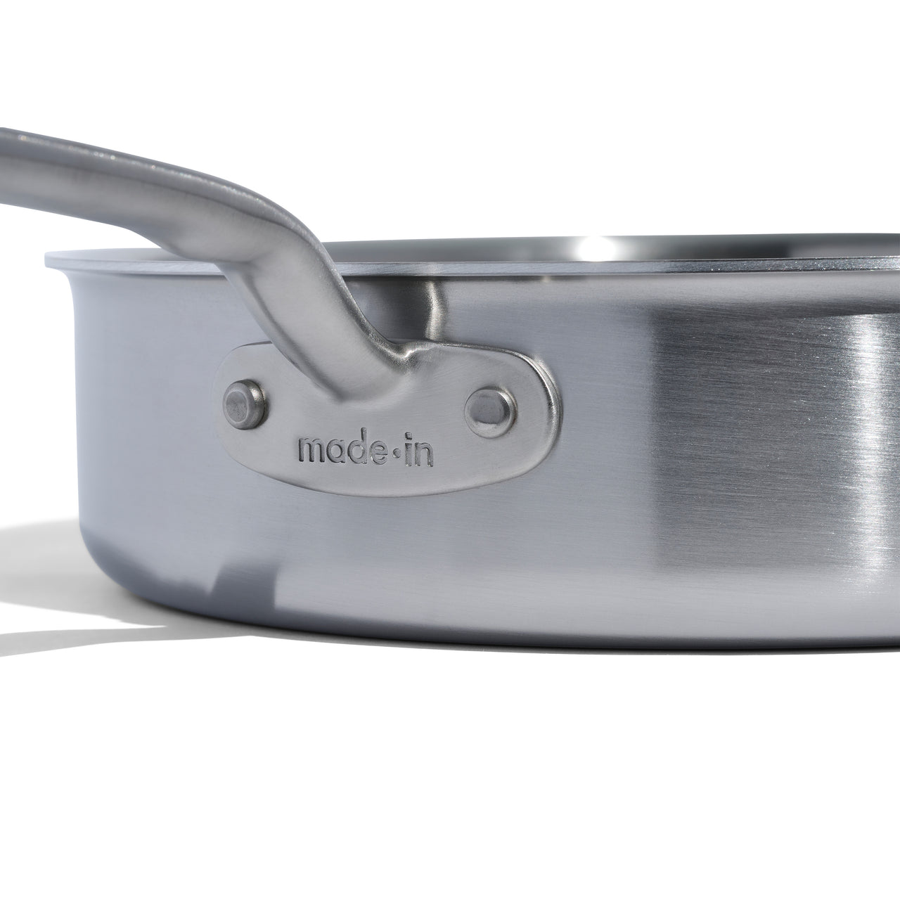 Made In® Stainless Clad Saute Pan with Lid 3.5 QT