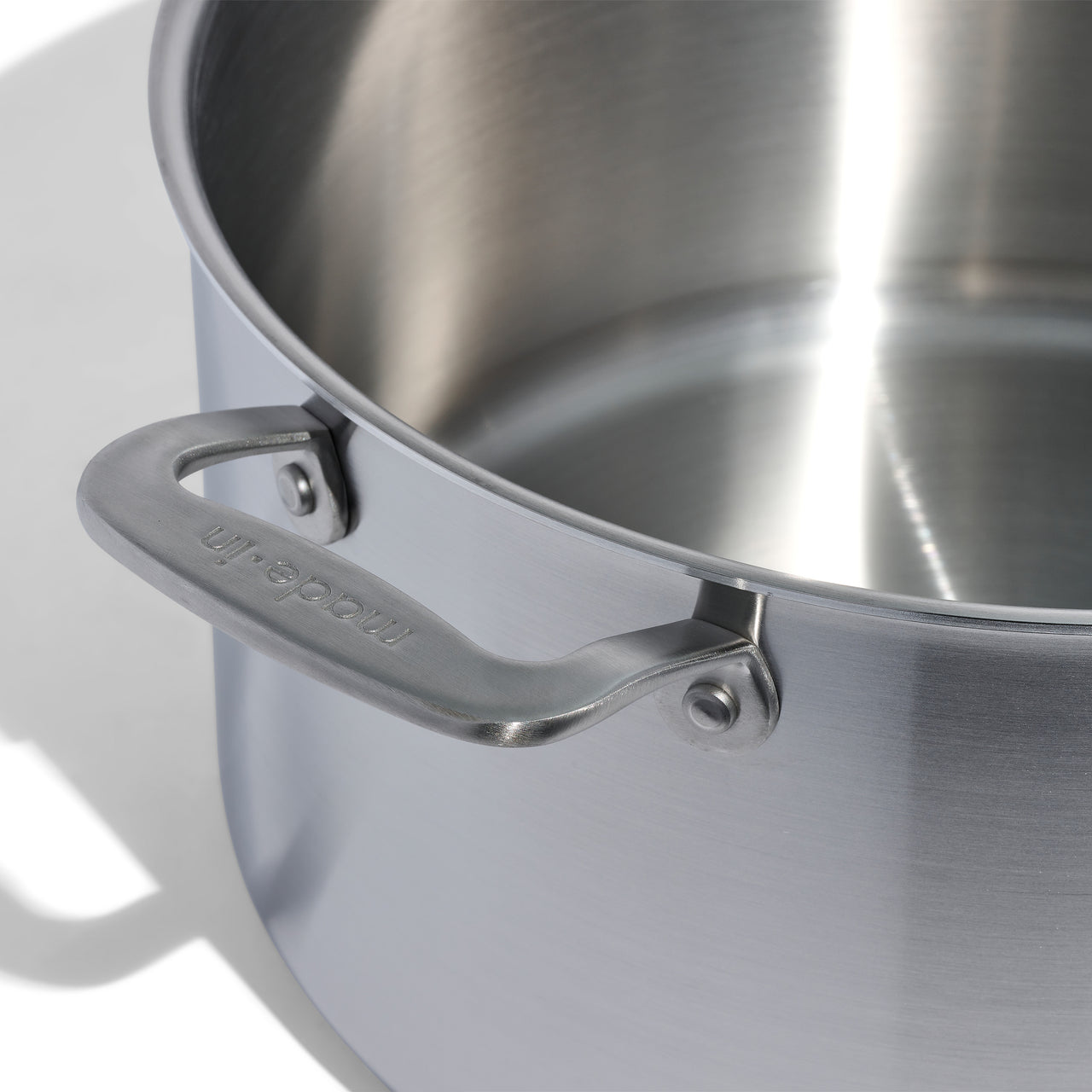 Made In® Stainless Clad Stock Pot with Lid 12 QT