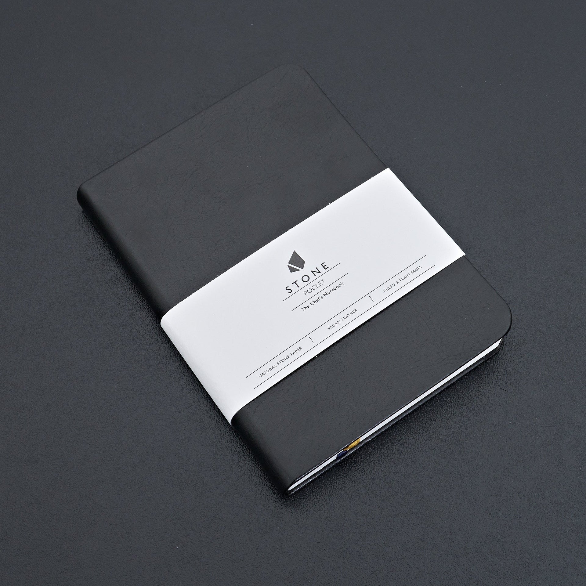 Stone The Chef's Pocket Notebook-Books-Stone-Black-Carbon Knife Co