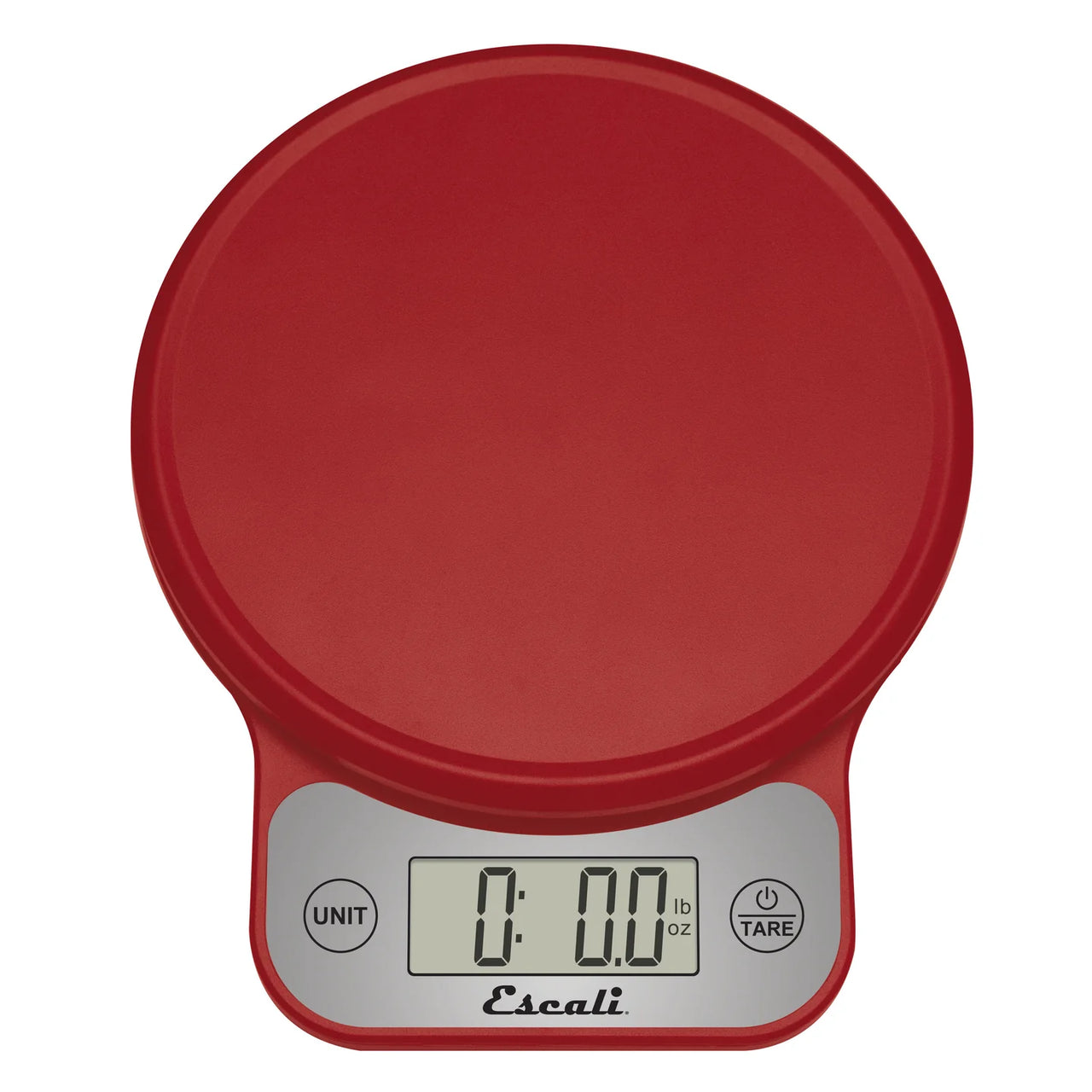 Escali Telero Digital Kitchen Scale Red