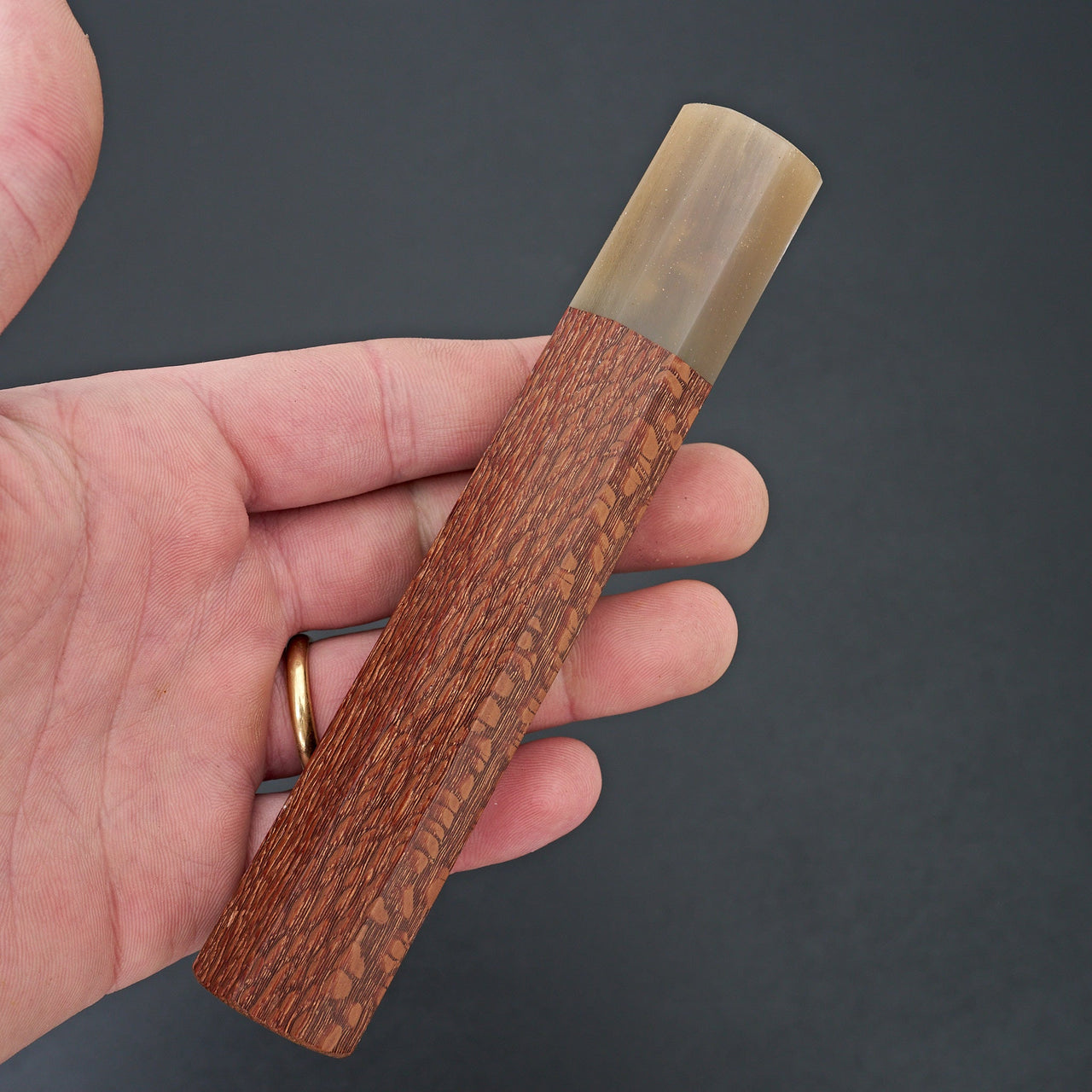 Taihei Custom Lacewood Octagonal Handle (Gyuto 240mm/ Yanagiba 300mm)-Hitohira-Carbon Knife Co