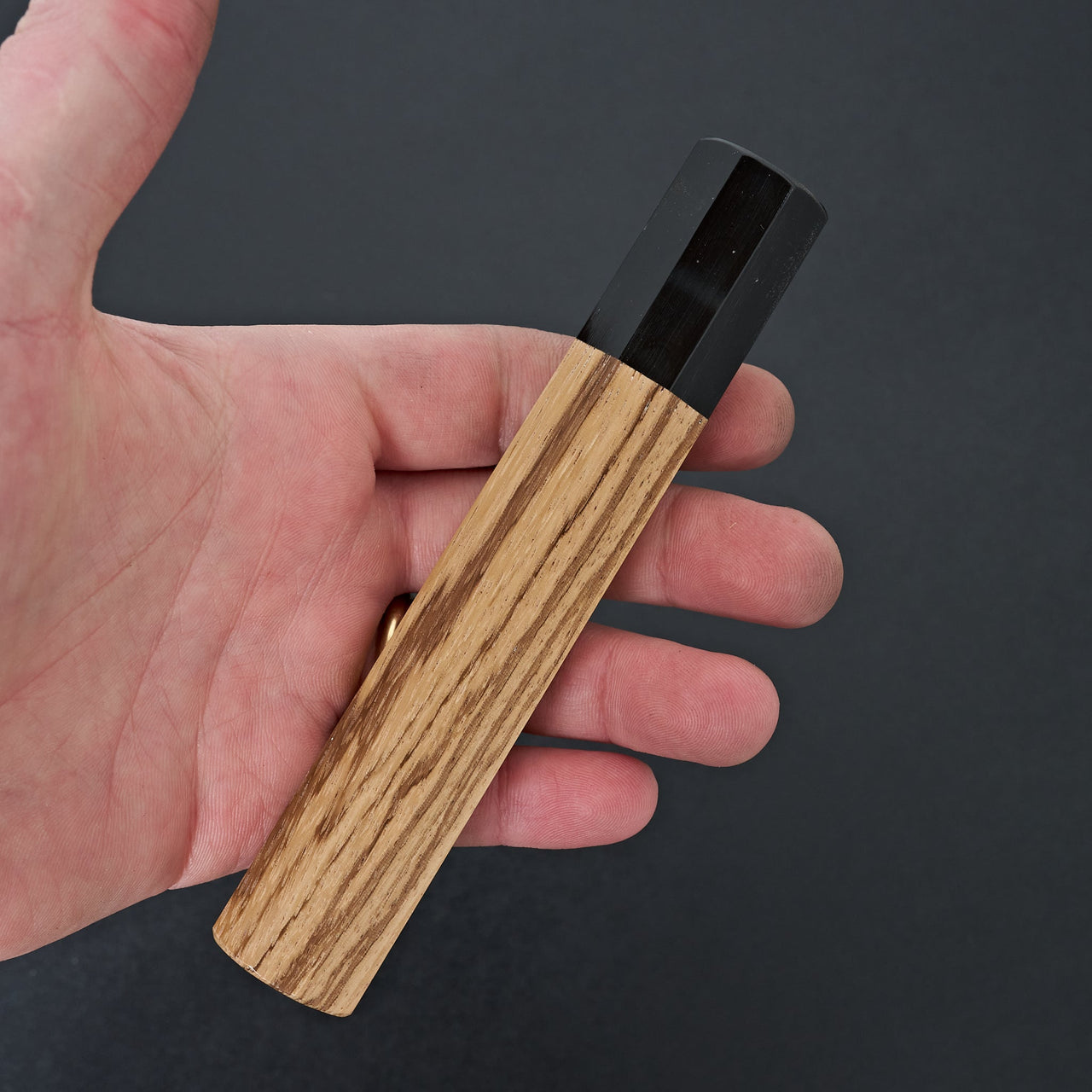 Taihei Custom Zebrawood Octagonal Handle (Yanagiba 270mm)-Accessories-Carbon Knife Co-Carbon Knife Co