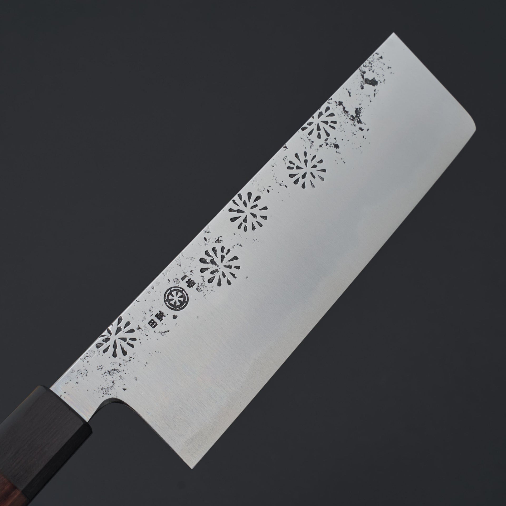 Takada No Hamono Hanabi Rosewood Nakiri 180mm-Knife-Takada no Hamono-Carbon Knife Co