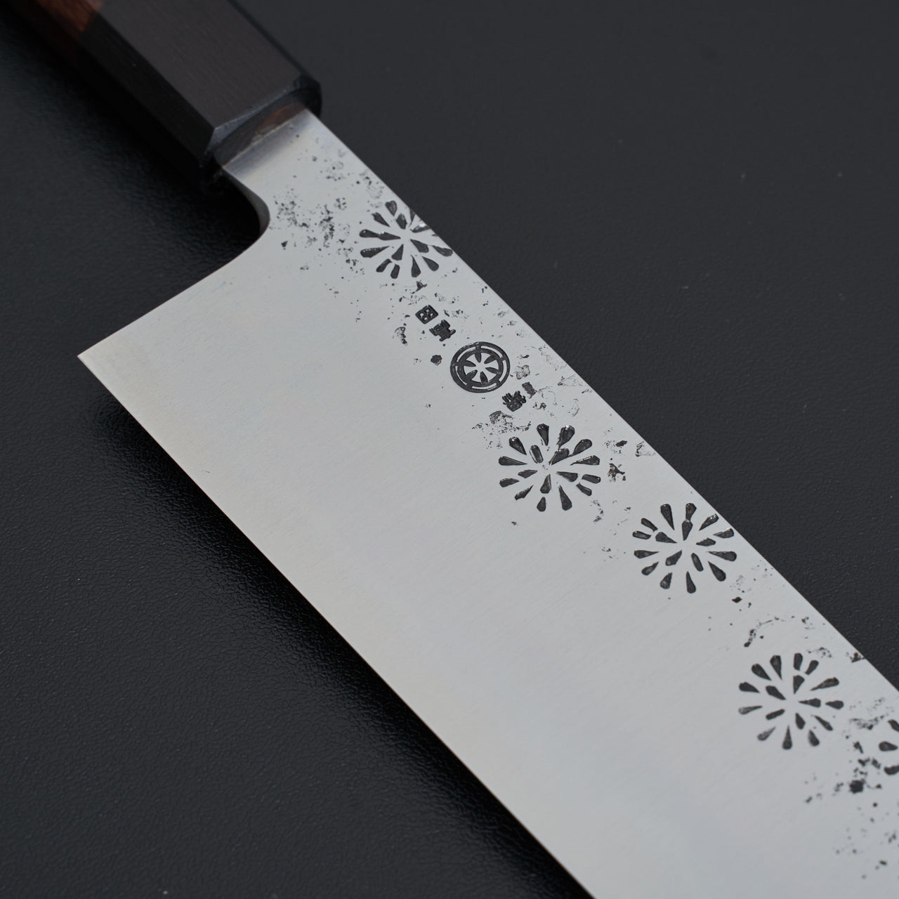 Takada No Hamono Hanabi Rosewood Nakiri 180mm-Knife-Takada no Hamono-Carbon Knife Co