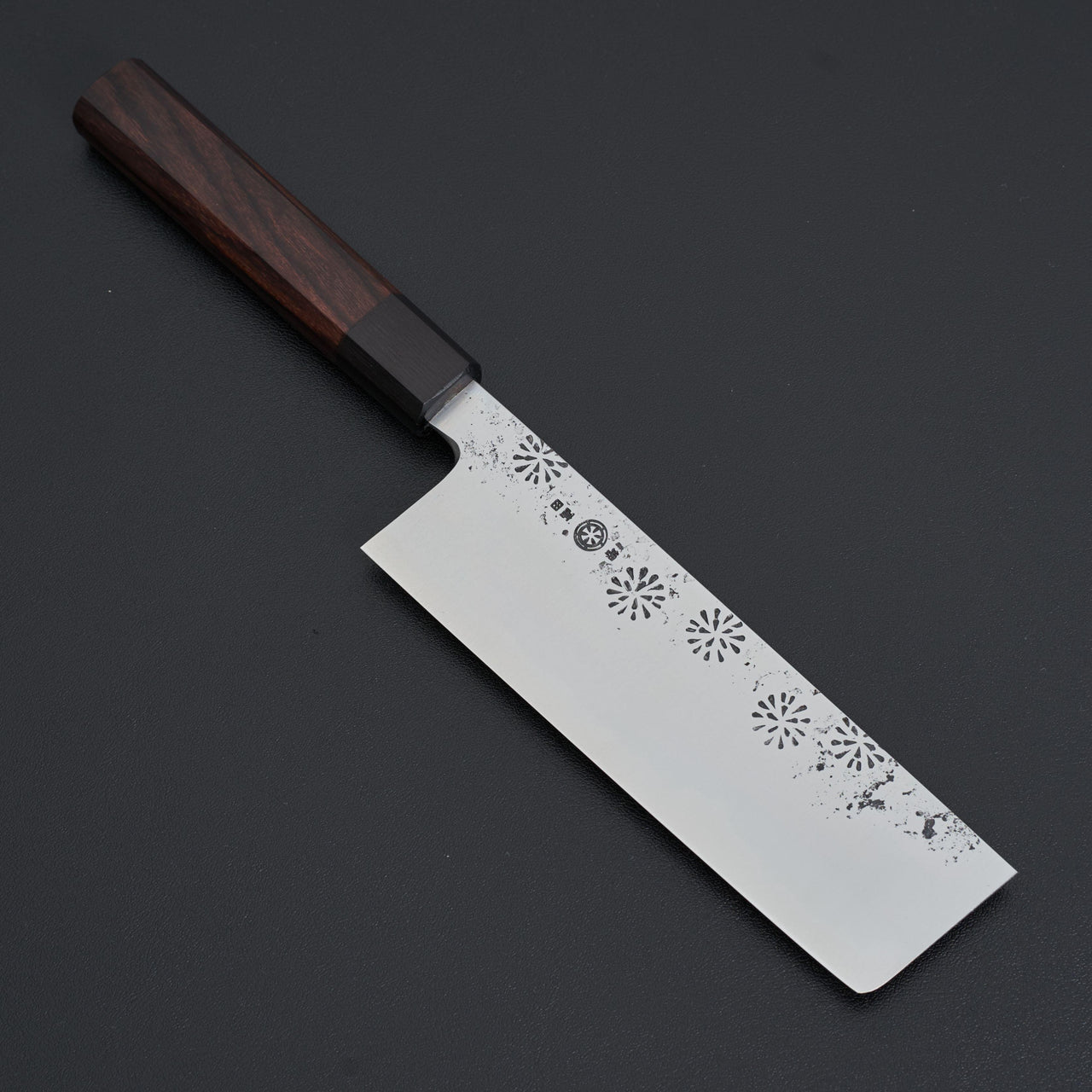 Takada No Hamono Hanabi Rosewood Nakiri 180mm-Knife-Takada no Hamono-Carbon Knife Co