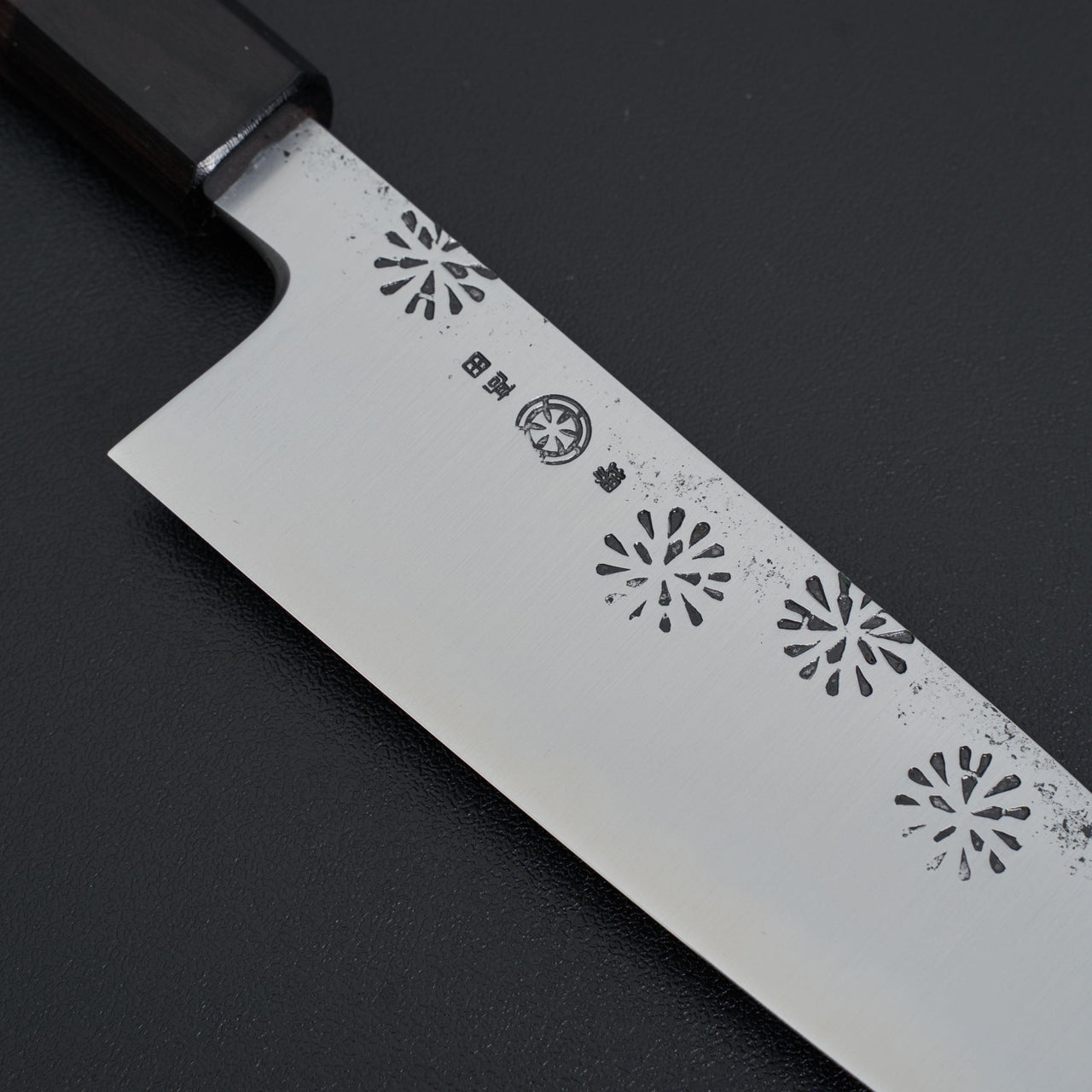 Takada No Hamono Hanabi Rosewood Santoku 180mm-Knife-Takada no Hamono-Carbon Knife Co