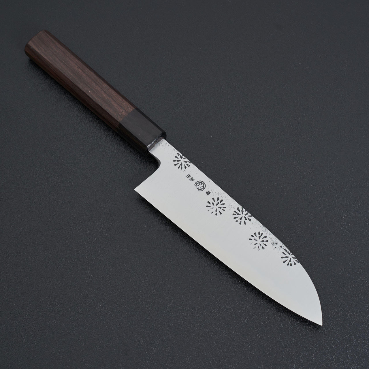 Takada No Hamono Hanabi Rosewood Santoku 180mm-Knife-Takada no Hamono-Carbon Knife Co