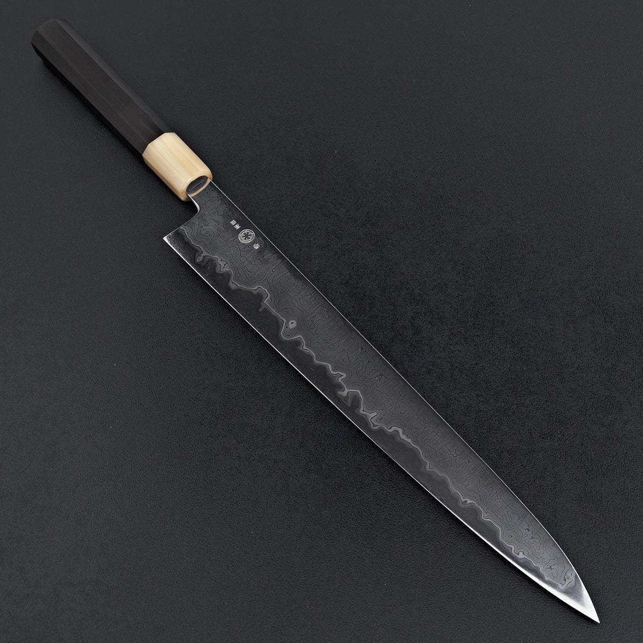 Takada no Hamono Damascus Blue #1 Sujihiki 300mm-Knife-Takada no Hamono-Carbon Knife Co