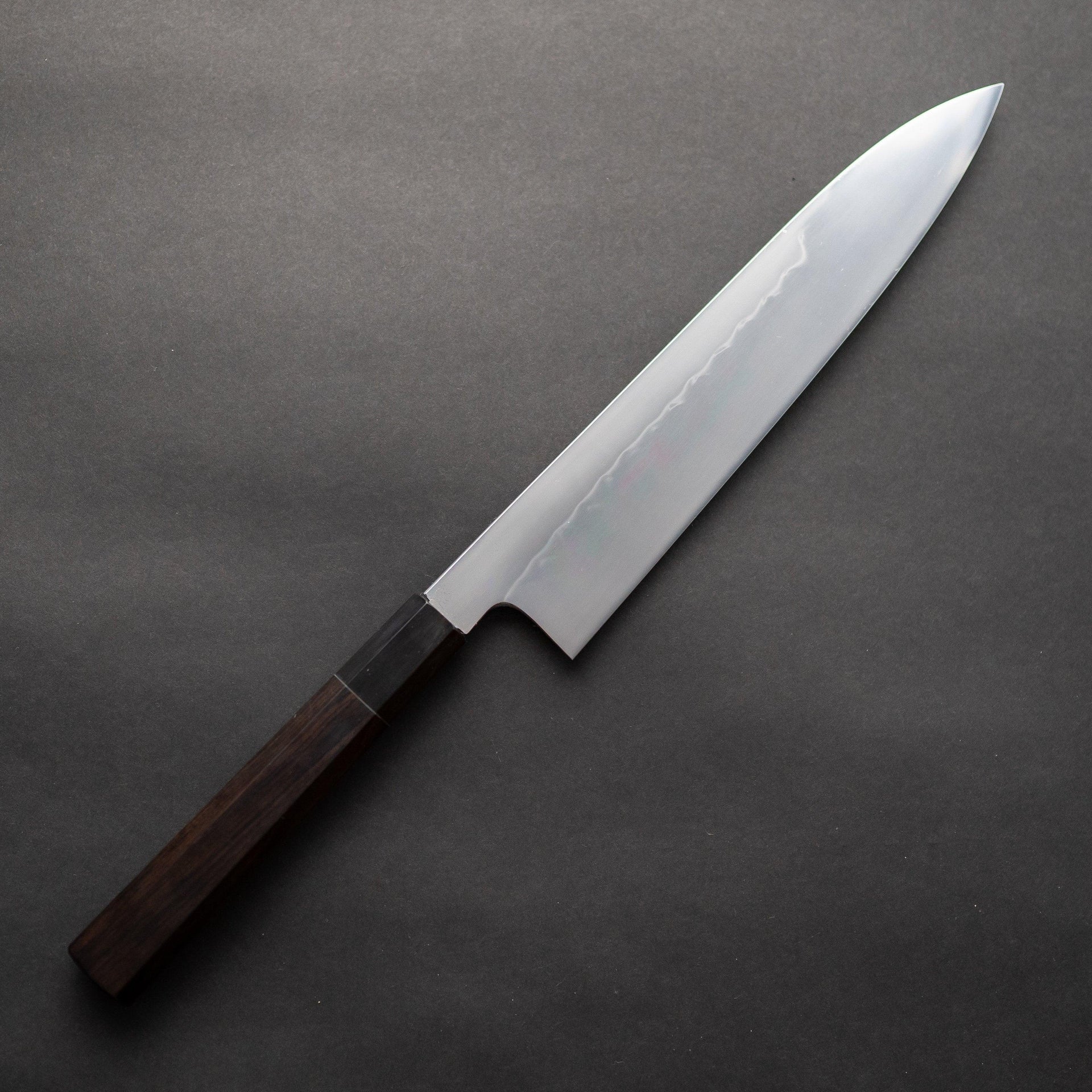 Takada no Hamono Honyaki White #2 Gyuto 240mm Ebony Handle-Knife-Takada no Hamono-Carbon Knife Co