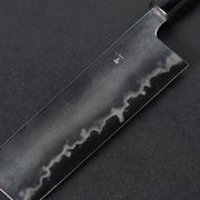 Takada no Hamono Suiboku Rosewood Blue #1 Nakiri 170mm-Knife-Takada no Hamono-Carbon Knife Co