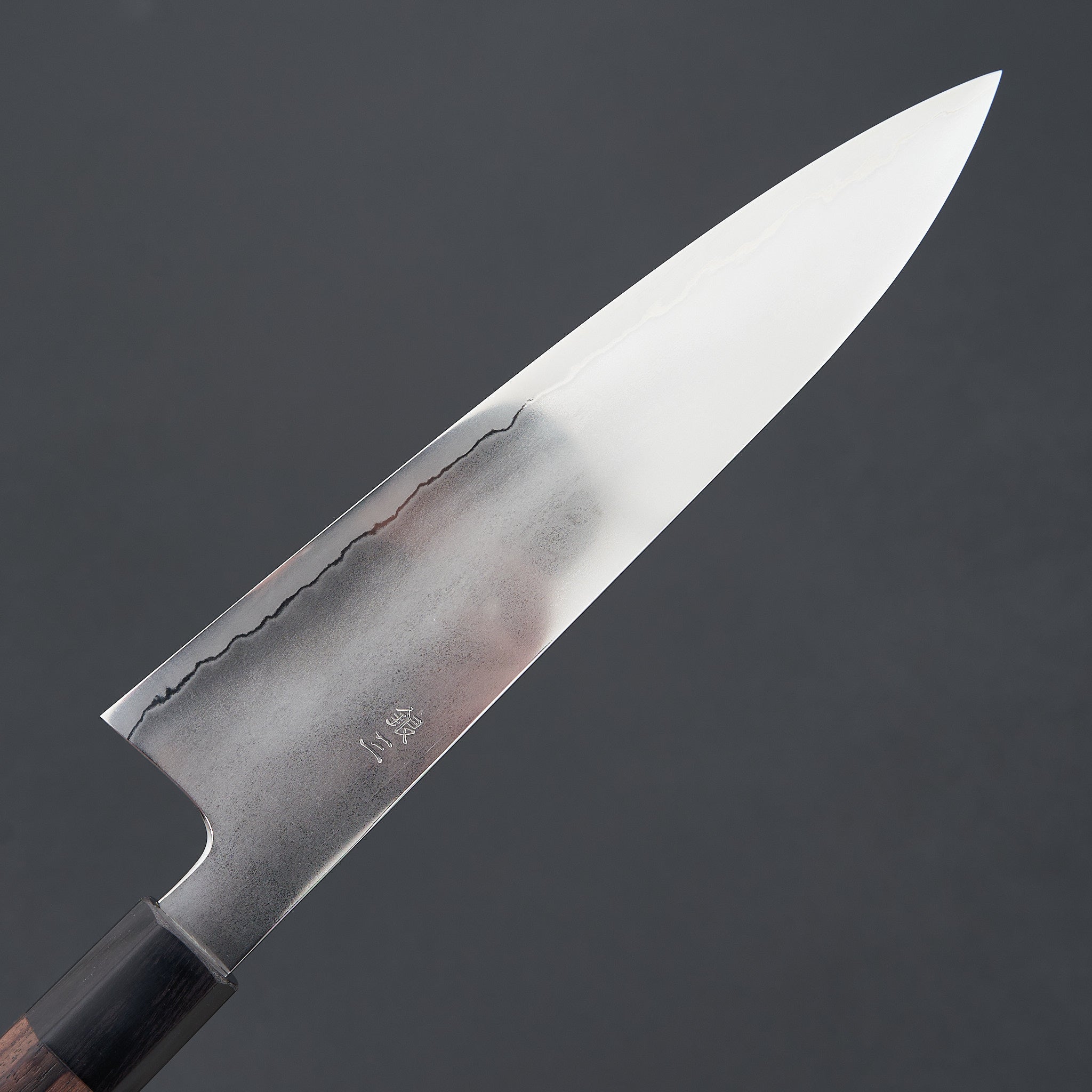 Takada no Hamono Suiboku Rosewood Ginsan Gyuto 210mm
