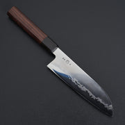 Takada no Hamono Suiboku Rosewood White #2 Santoku 180mm-Knife-Takada no Hamono-Carbon Knife Co