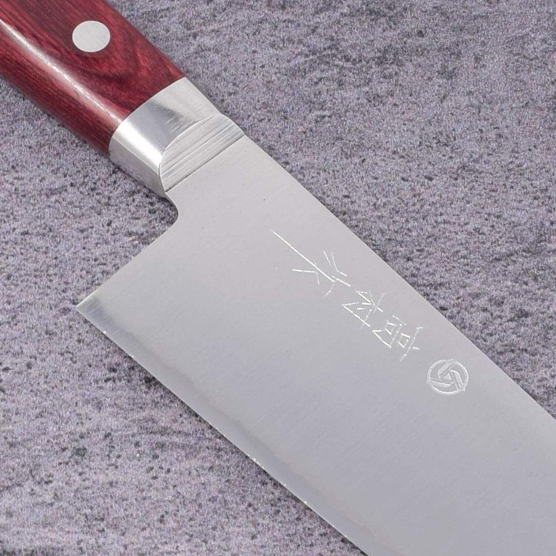 Takamura Migaki Santoku 170mm-Knife-Takamura-Carbon Knife Co