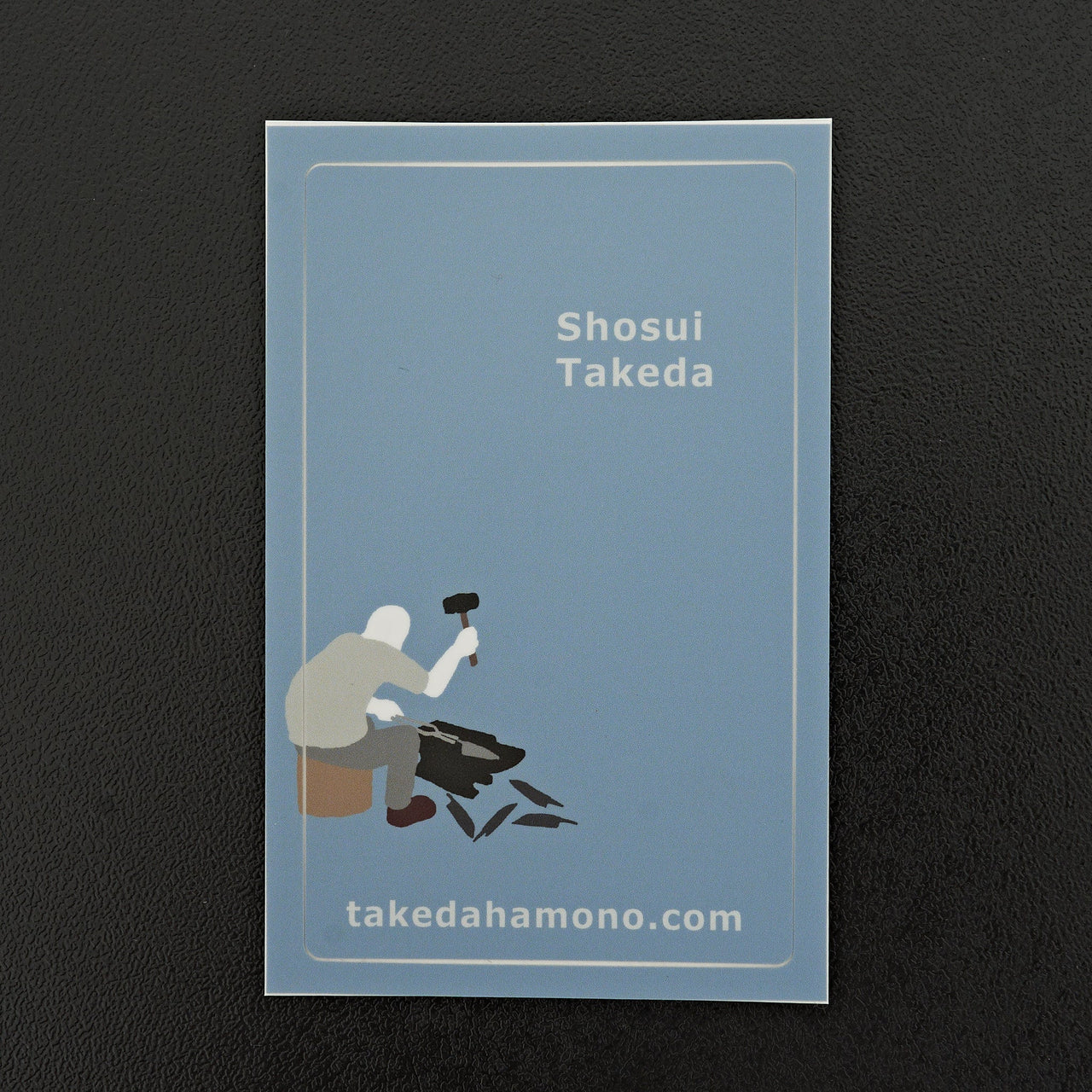 Takeda Sticker Shosui-Carbon Knife Co-Carbon Knife Co