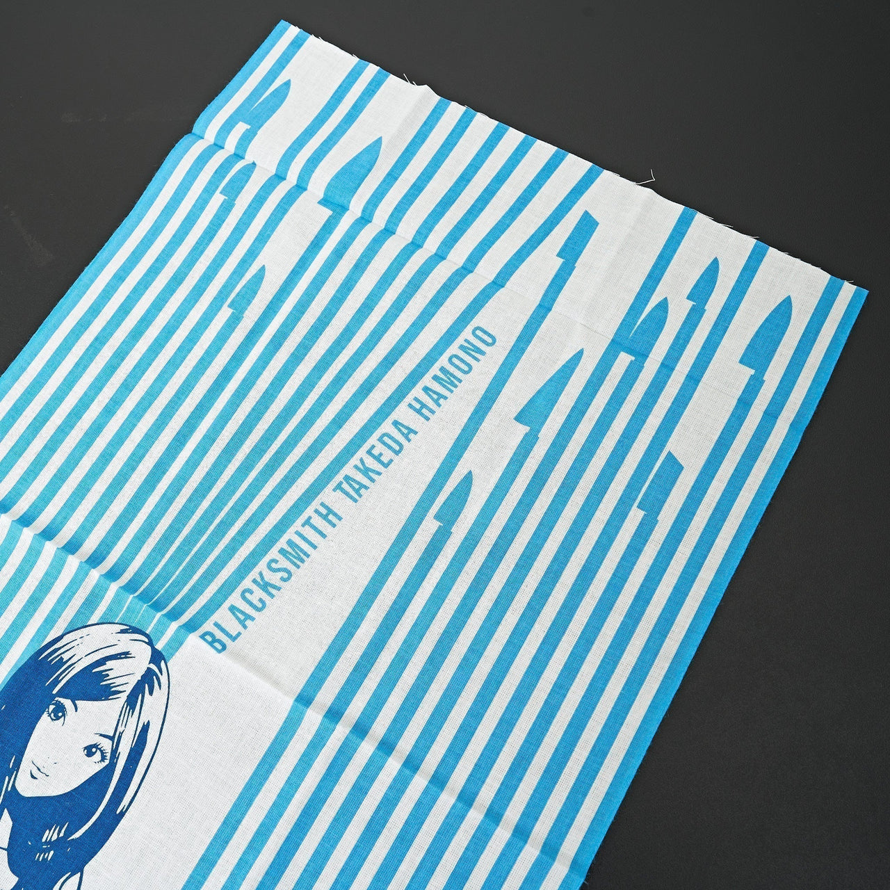 Takeda Towel Girl (Blue)-Carbon Knife Co-Carbon Knife Co