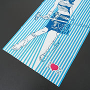 Takeda Towel Girl (Blue)-Carbon Knife Co-Carbon Knife Co