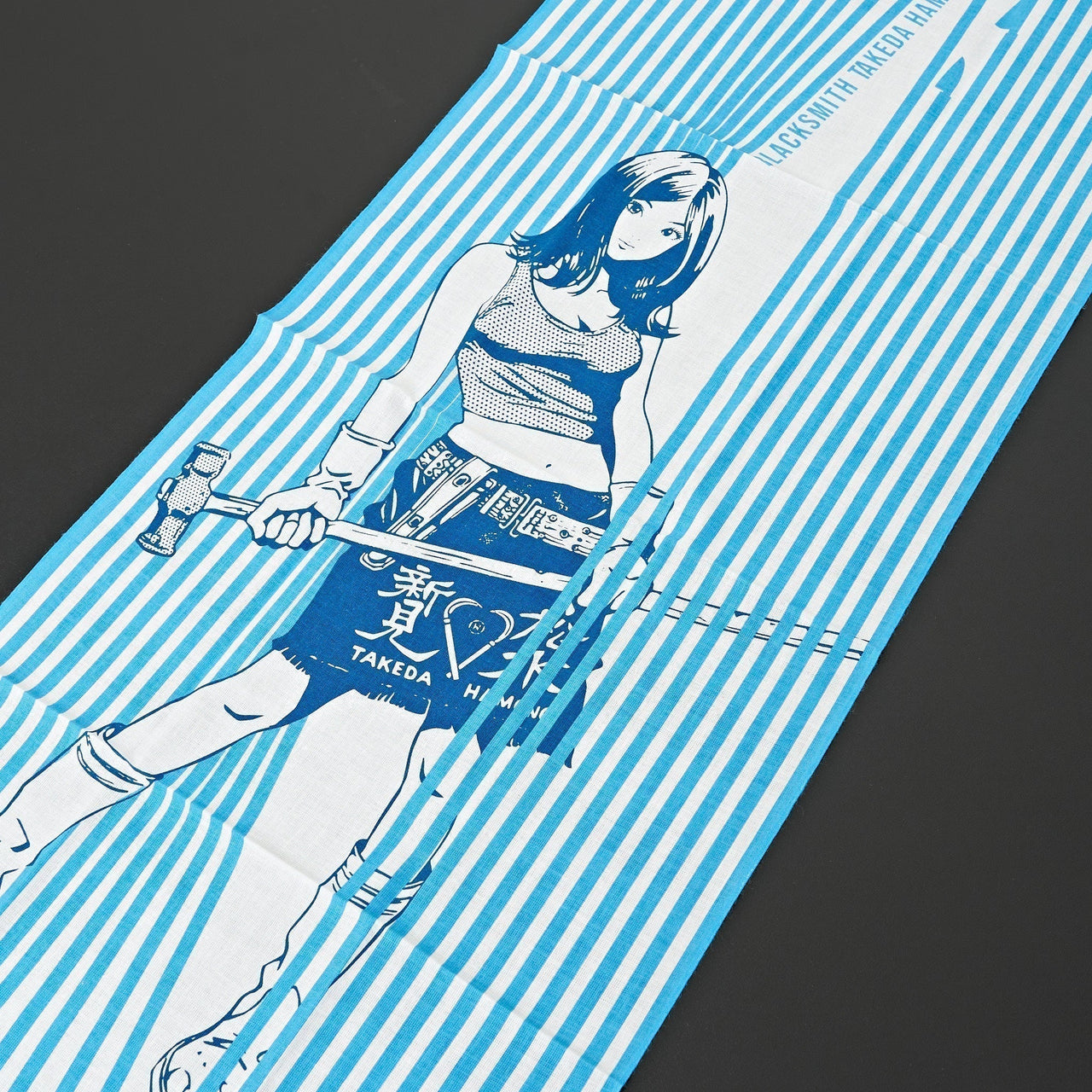 Takeda Towel Girl (Blue)-Carbon Knife Co-Carbon Knife Co