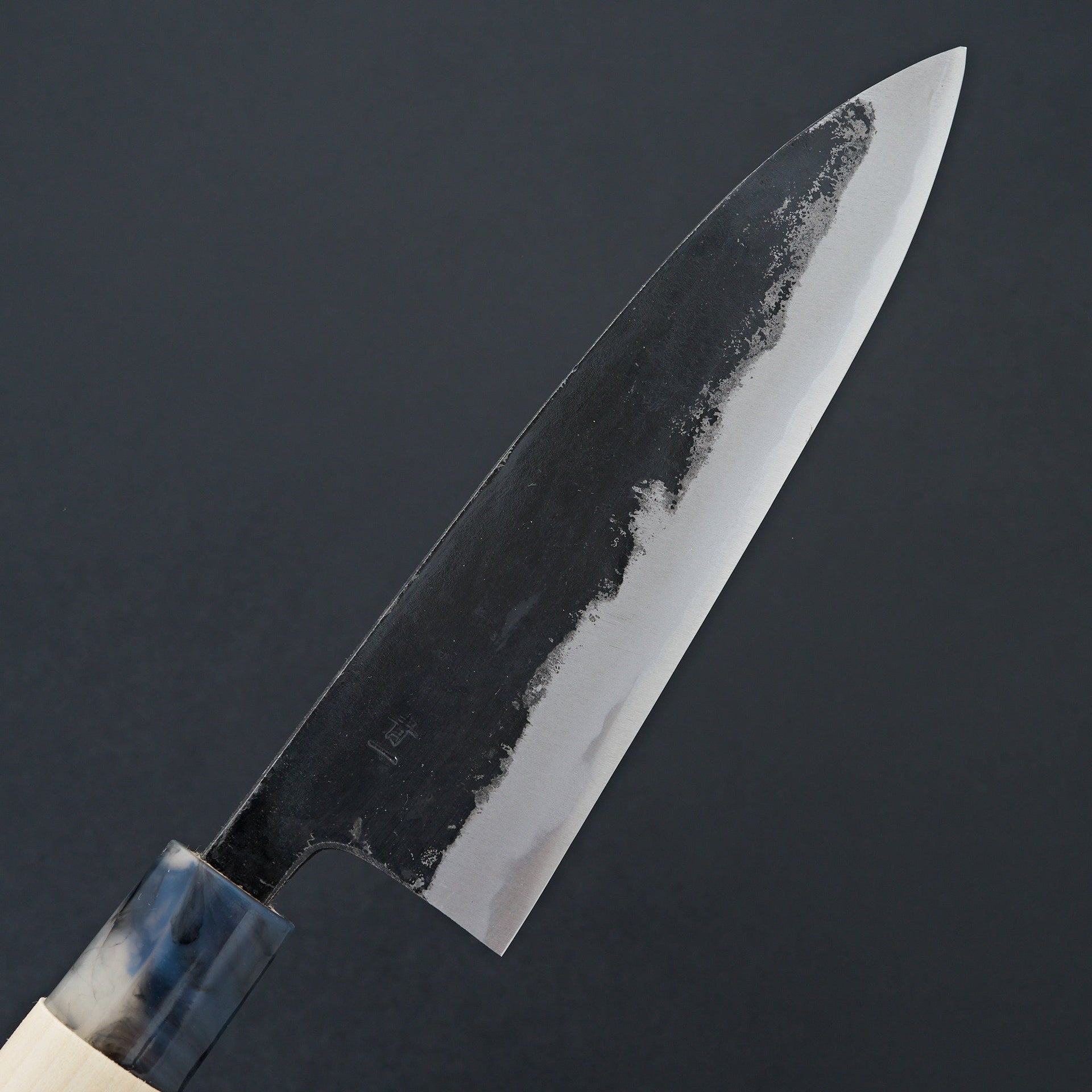 Takeo Murata Blue 1 Kurouchi Funayuki 165mm-Knife-Hado-Carbon Knife Co