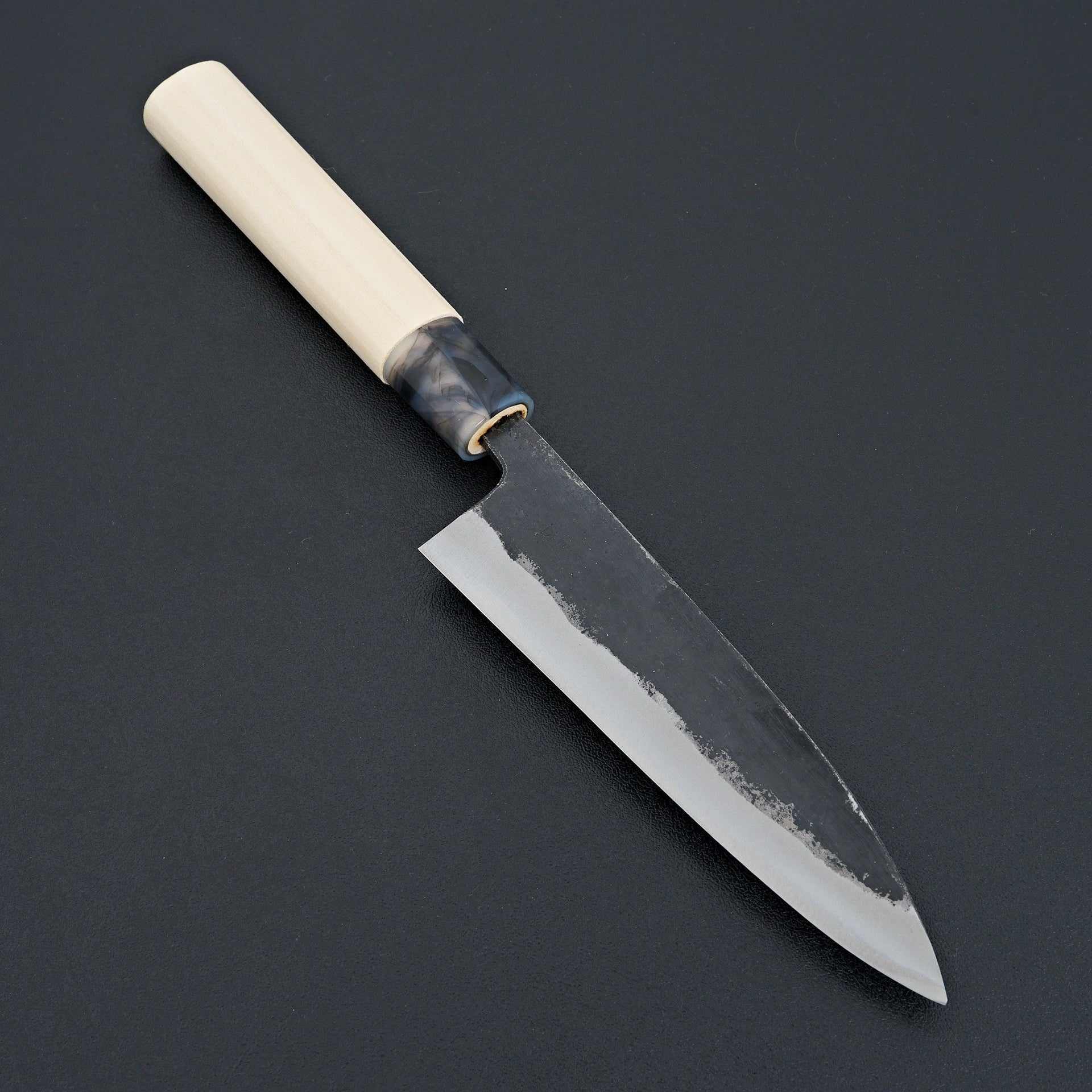 Takeo Murata Blue 1 Kurouchi Sabaki 150mm-Knife-Hado-Carbon Knife Co