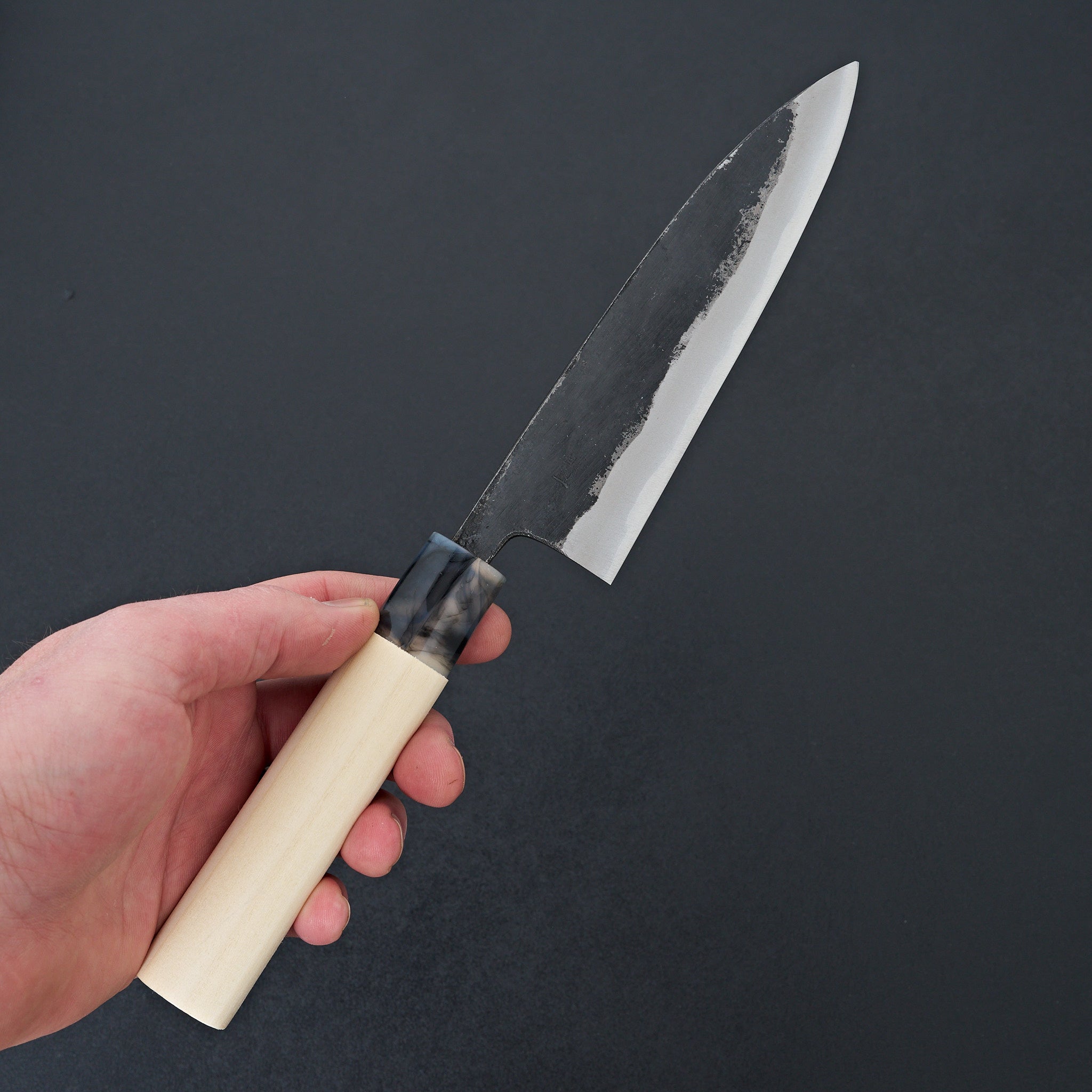 Takeo Murata Blue 1 Kurouchi Sabaki 165mm