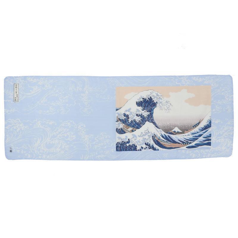 Tenugui Kanagawa Wave-Accessories-Carbon Knife Co-Carbon Knife Co