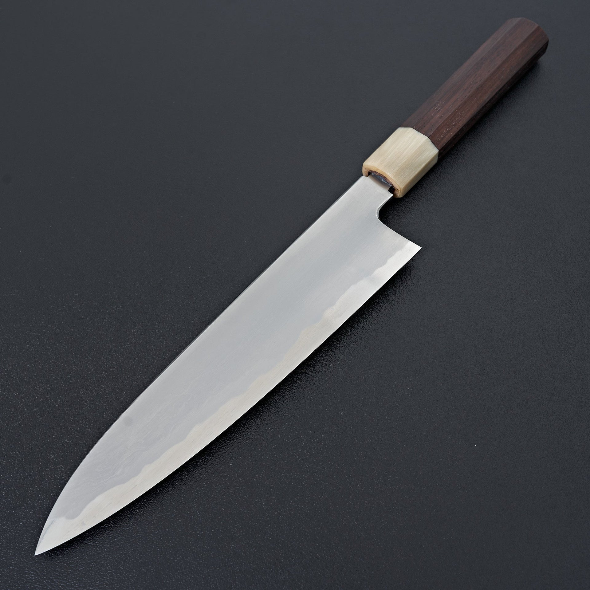 Tetsujin Blue #2 Kasumi Gyuto 210mm Taihei Wood Handle-Knife-Hitohira-Carbon Knife Co