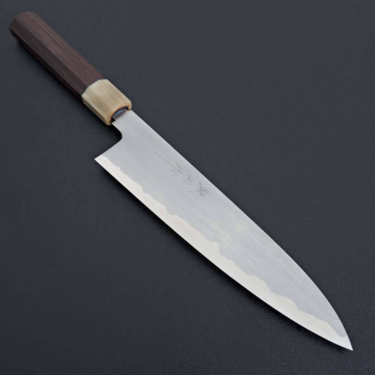 Tetsujin Blue #2 Kasumi Gyuto 210mm Taihei Wood Handle-Knife-Hitohira-Carbon Knife Co