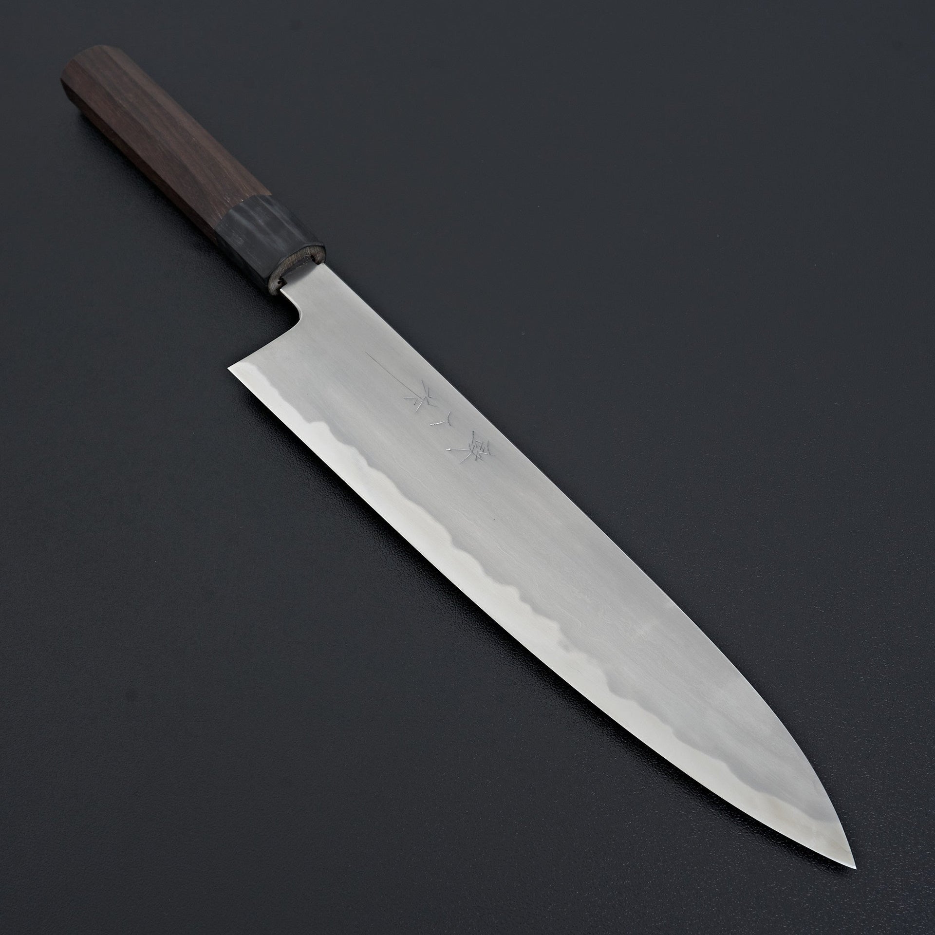 Tetsujin Blue #2 Kasumi Gyuto 240mm Taihei Rosewood Handle-Knife-Hitohira-Carbon Knife Co