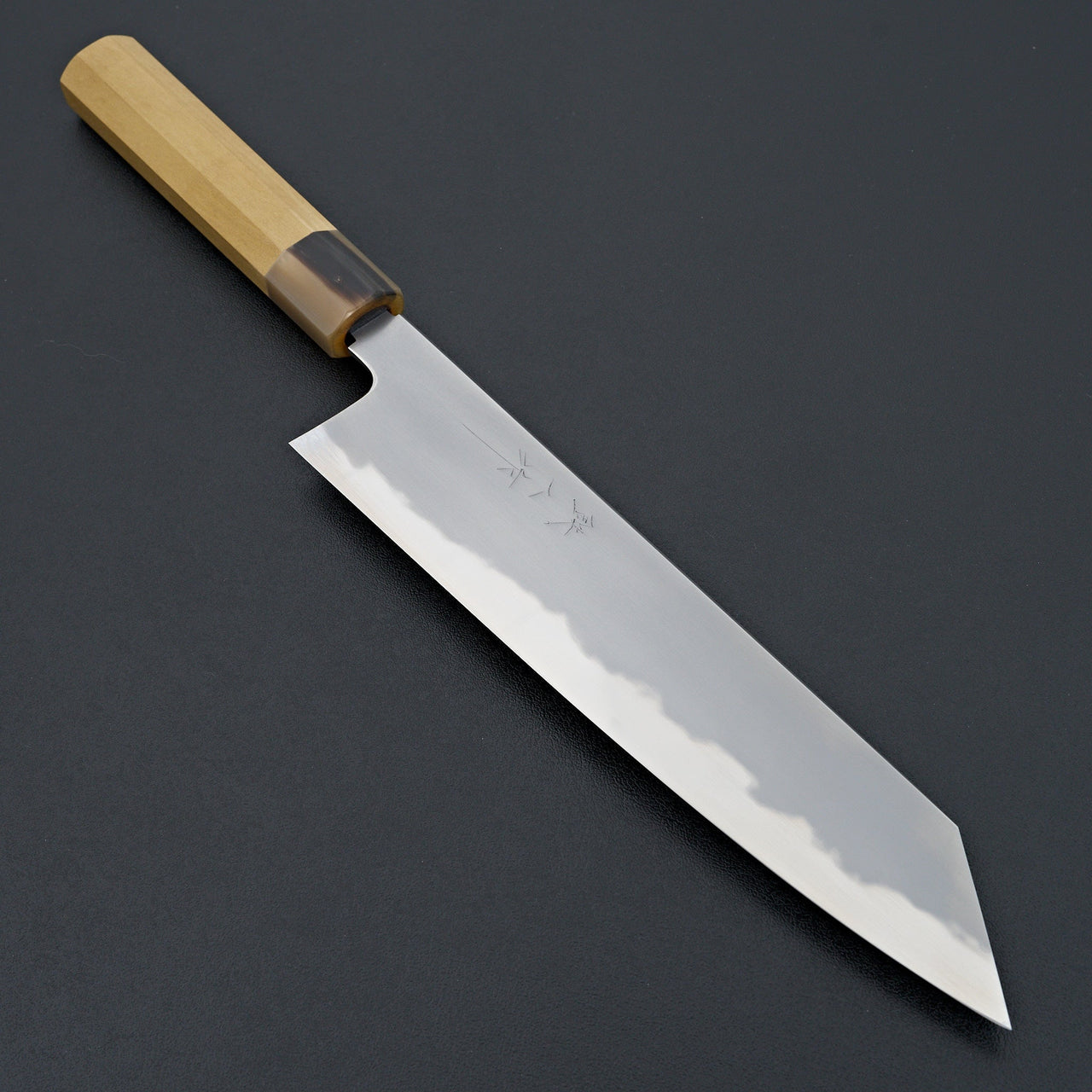 Tetsujin Blue #2 Kasumi Kiritsuke Gyuto 240mm Ho Wood Handle-Knife-Hitohira-Carbon Knife Co