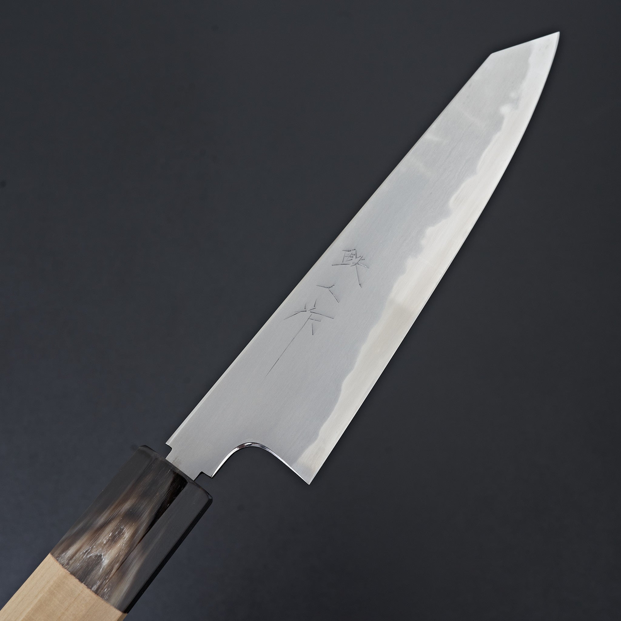 【Tetsu】 Tetsujin Silver #3 Kasumi Petty 165mm Lacewood Handle – ひとひら