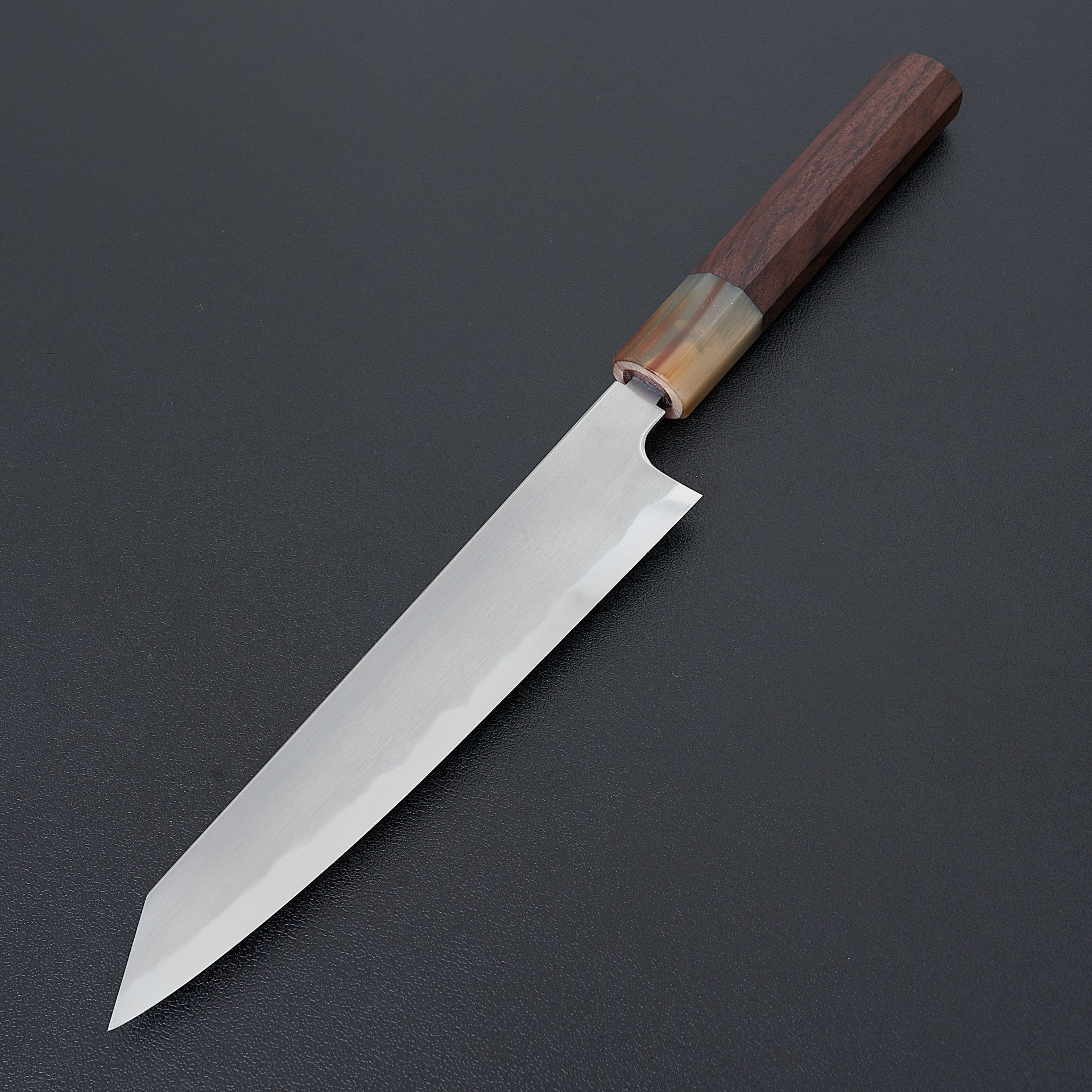 Tetsujin Blue #2 Kasumi Kiritsuke Petty 165mm Taihei Rosewood Handle-Knife-Hitohira-Carbon Knife Co