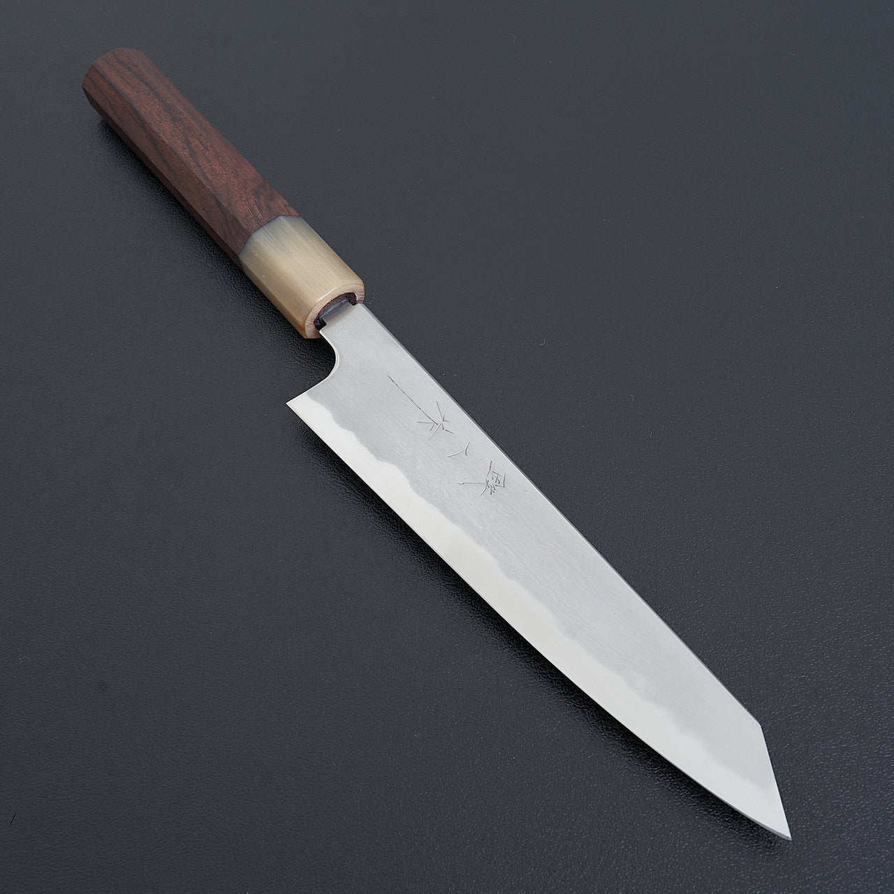 Tetsujin Blue #2 Kasumi Kiritsuke Petty 165mm Taihei Rosewood Handle-Knife-Hitohira-Carbon Knife Co