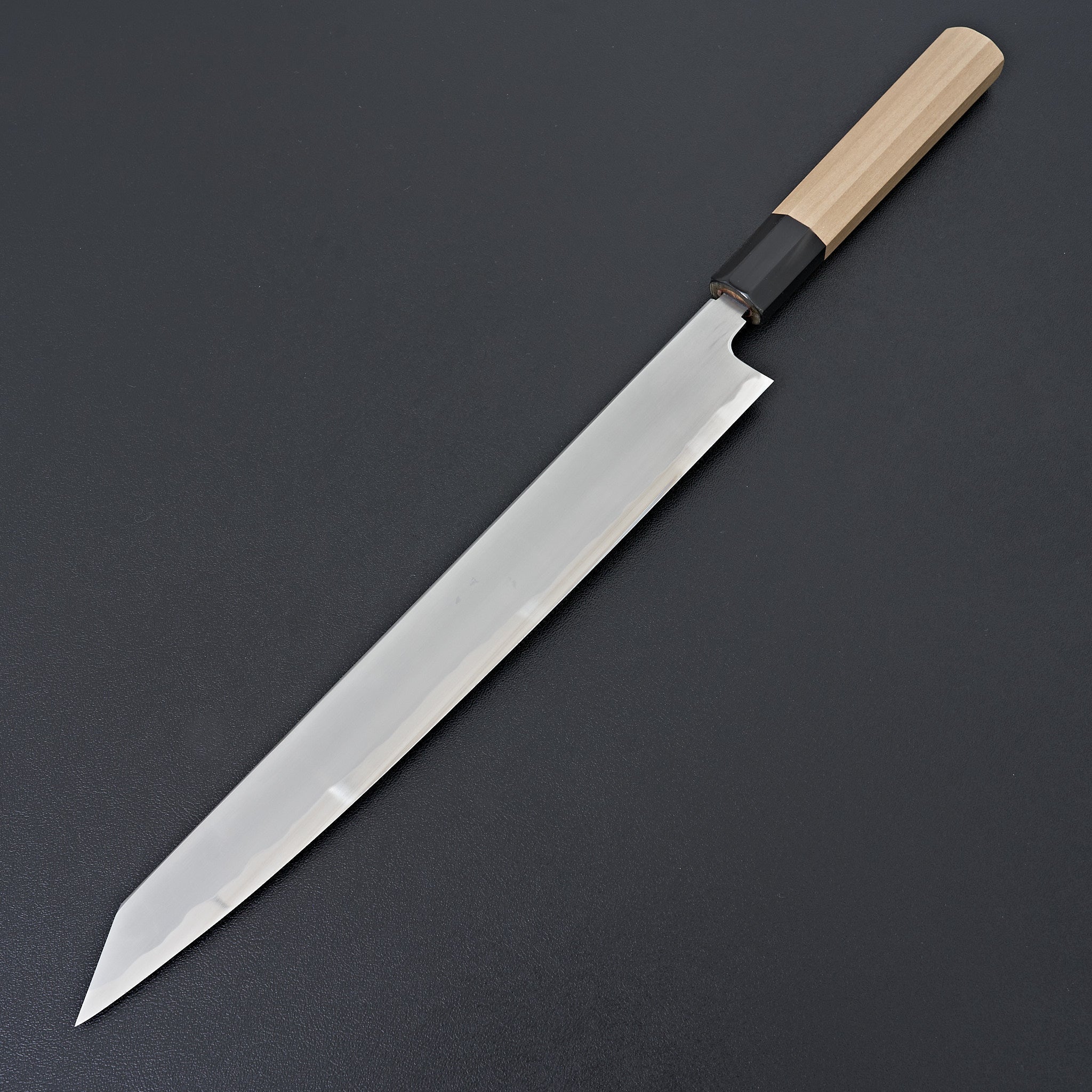 kasumiayu Tetsujin Blue #2 Kasumi Kiritsuke Sujihiki 300mm Ho Wood Handle