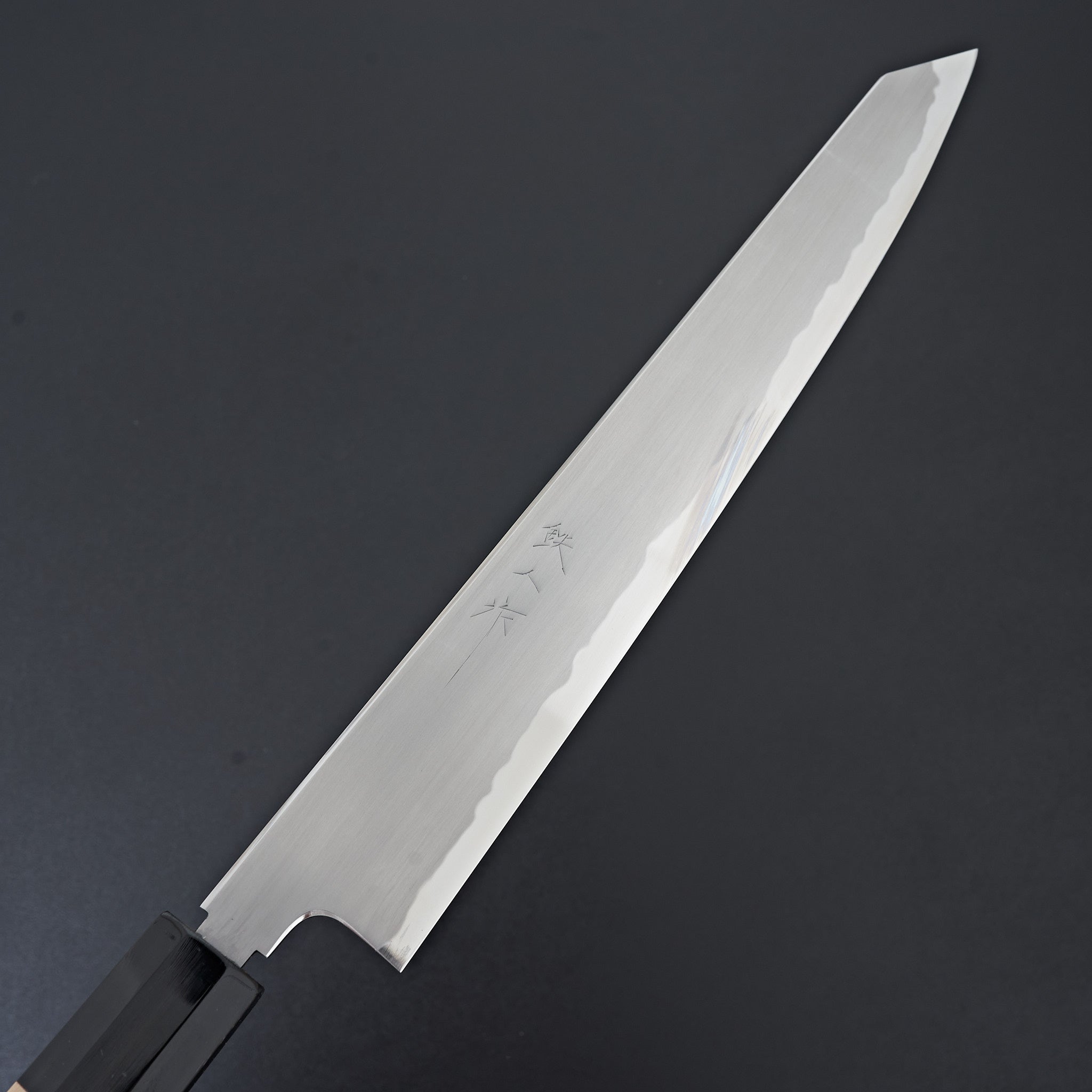 Tetsujin Blue #2 Kasumi Kiritsuke Sujihiki 300mm Ho Wood Handle
