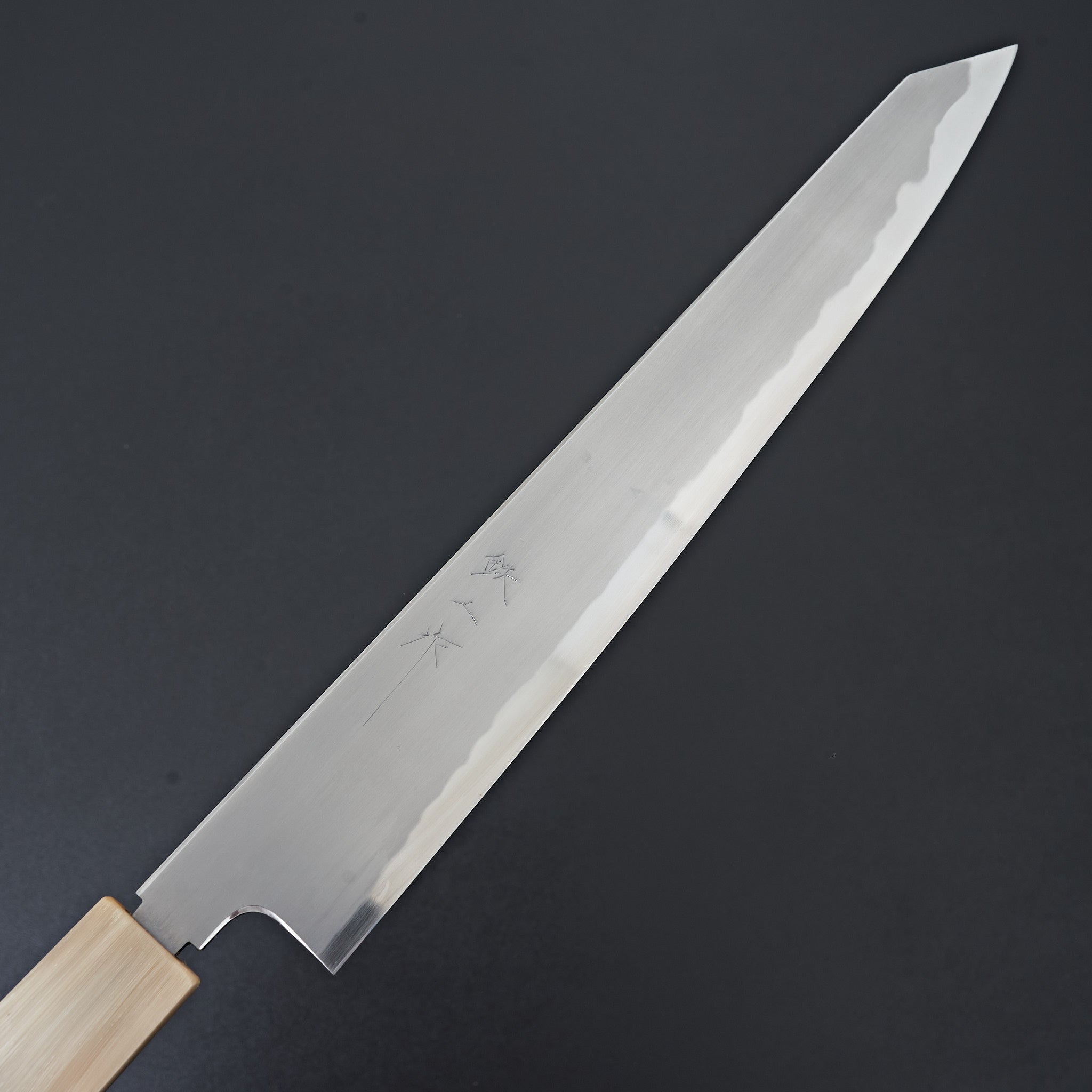 Tetsujin Blue #2 Kasumi Kiritsuke Sujihiki 300mm Taihei Wood Handle