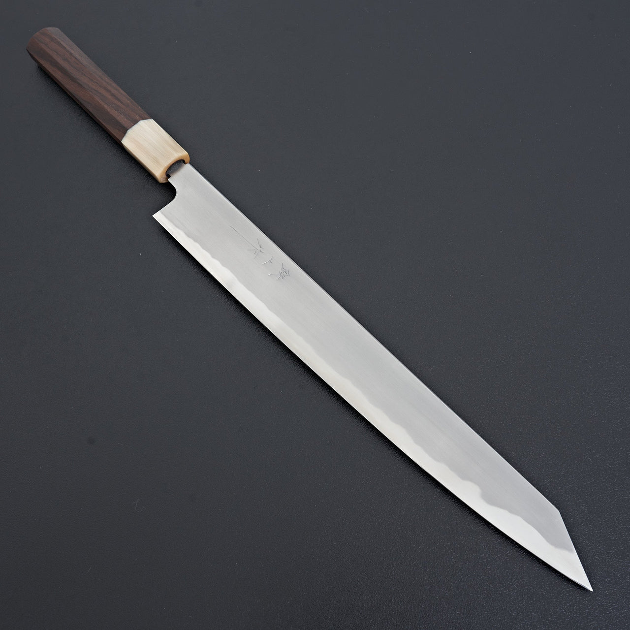Tetsujin Blue #2 Kasumi Kiritsuke Sujihiki 300mm Taihei Wood Handle-Knife-Hitohira-Carbon Knife Co