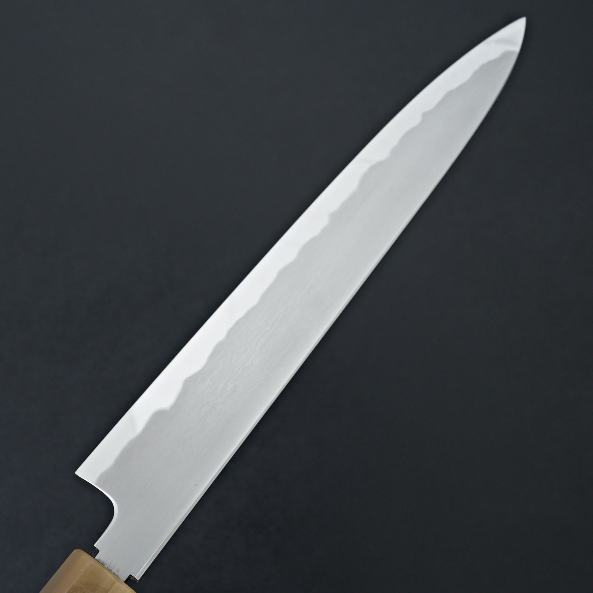 Tetsujin Blue #2 Kasumi Sujihiki 240mm Ho Wood Handle