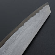 Tetsujin Blue #2 Metal Flow Kiritsuke Gyuto 210mm Taihei Makassar Ebony Handle-Knife-Hitohira-Carbon Knife Co