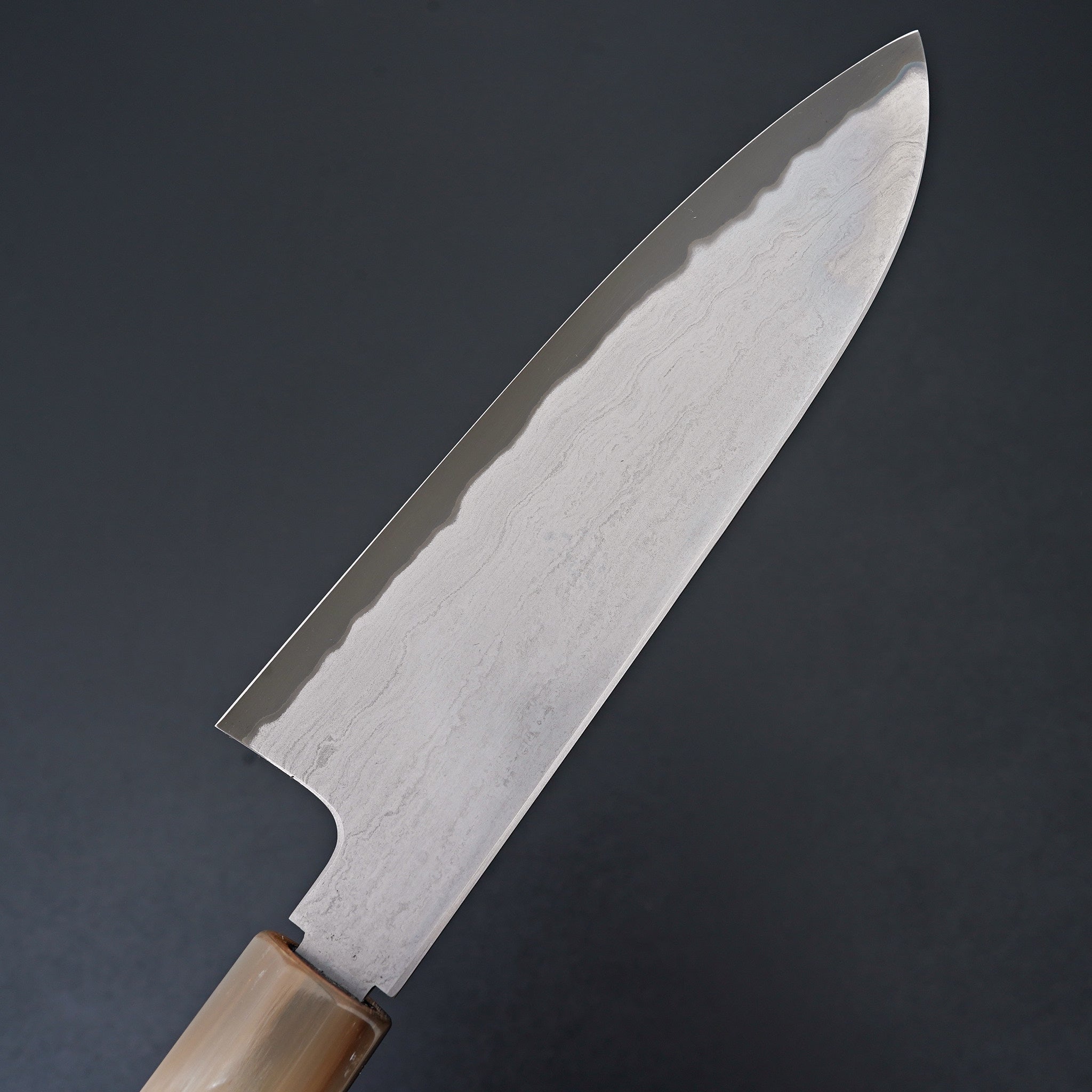 Tetsujin Blue #2 Metal Flow Santoku 180mm Taihei Rosewood Handle Tetsujin Blue #2 Metal Flow Santoku 180mm Taihei Rosewood Handle