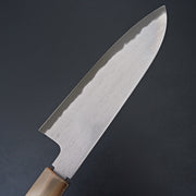 Tetsujin Blue #2 Metal Flow Santoku 180mm Taihei Rosewood Handle-Knife-Hitohira-Carbon Knife Co