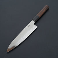 Tetsujin Silver #3 Kasumi Gyuto 210mm Taihei Makassar Ebony Handle