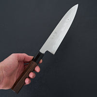Tetsujin Silver #3 Kasumi Gyuto 210mm Taihei Makassar Ebony Handle
