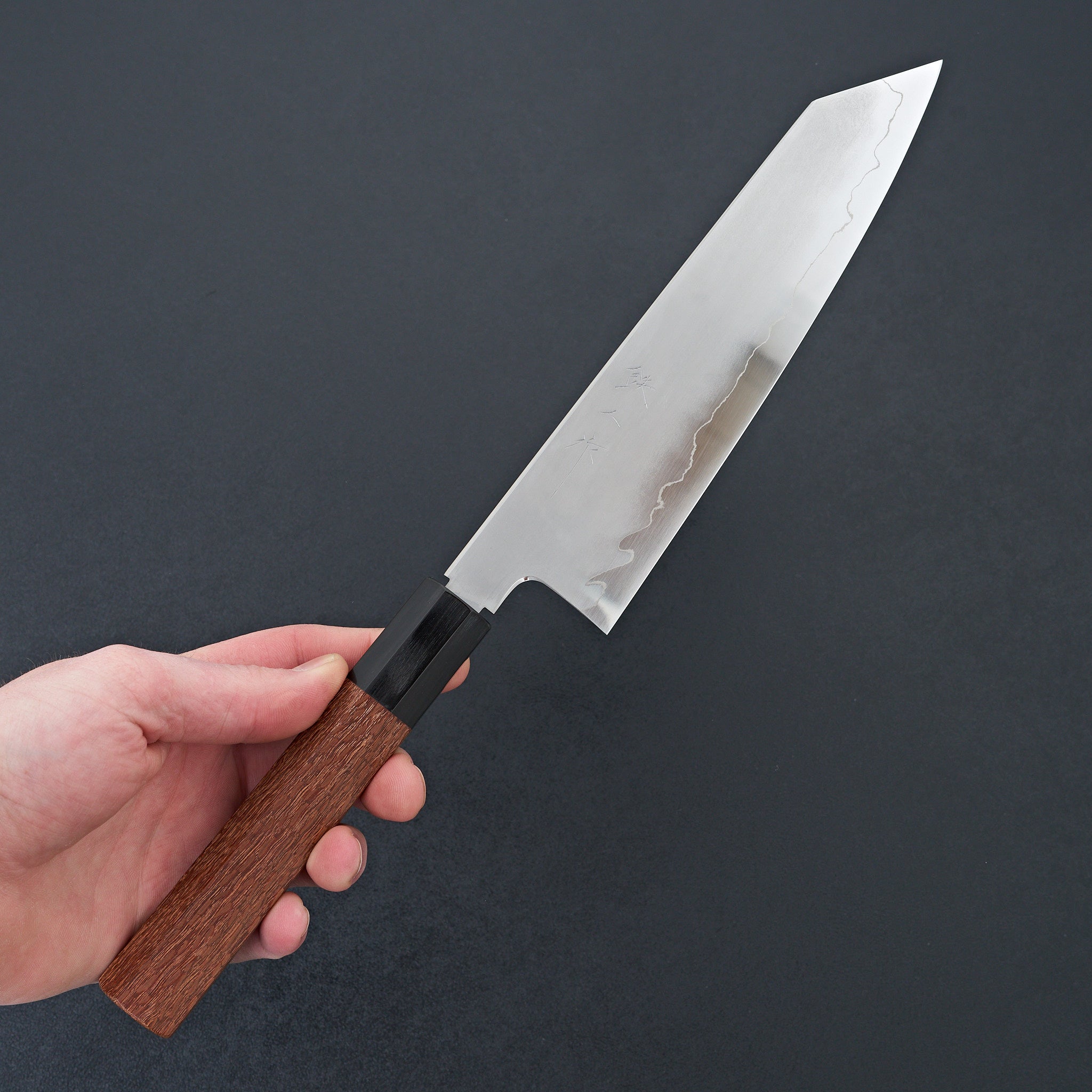 Tetsujin Silver #3 Kasumi Kiritsuke Gyuto 210mm Lacewood Handle