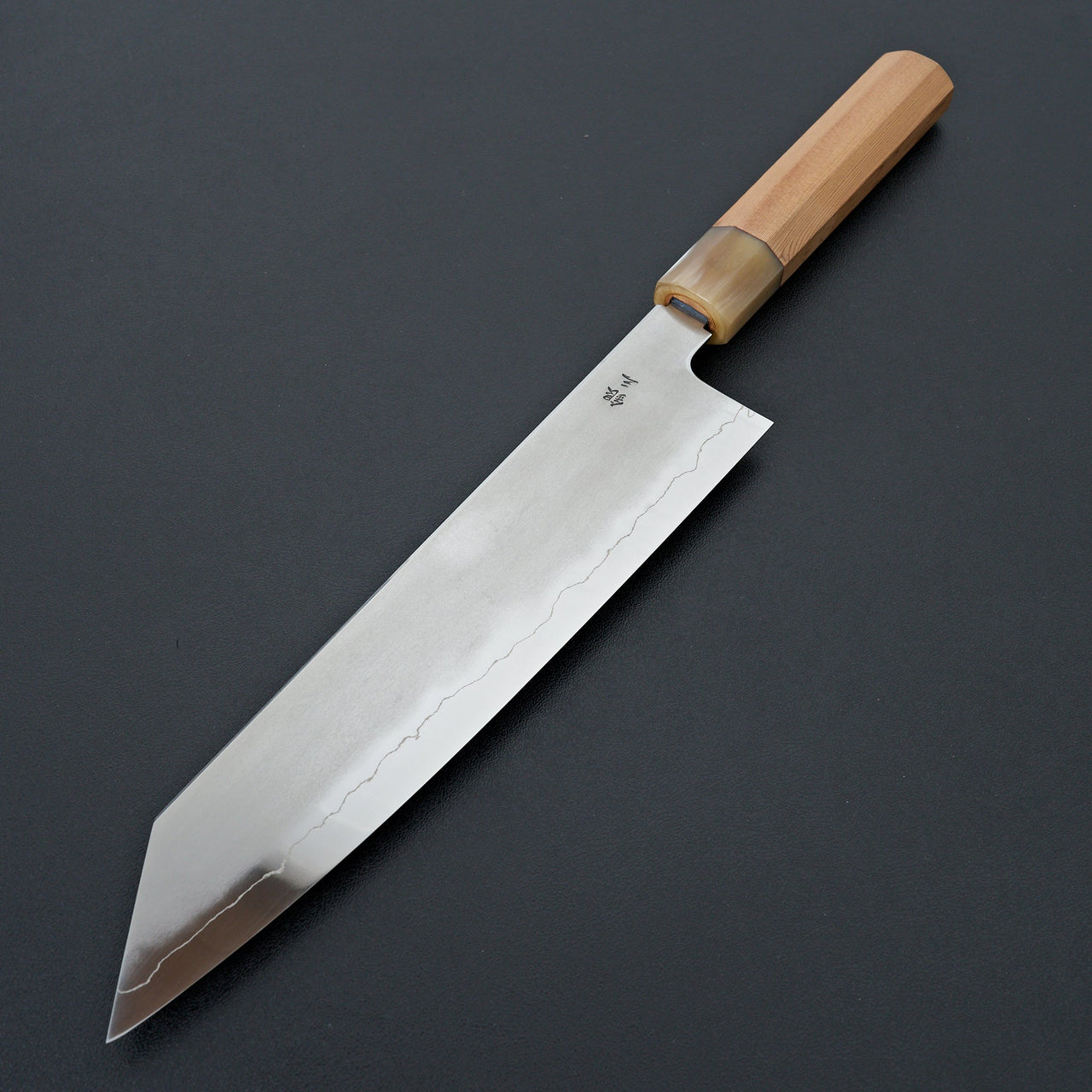 Tetsujin Silver #3 Kasumi Kiritsuke Gyuto 240mm Yakusugi Cedar Handle-Knife-Hitohira-Carbon Knife Co