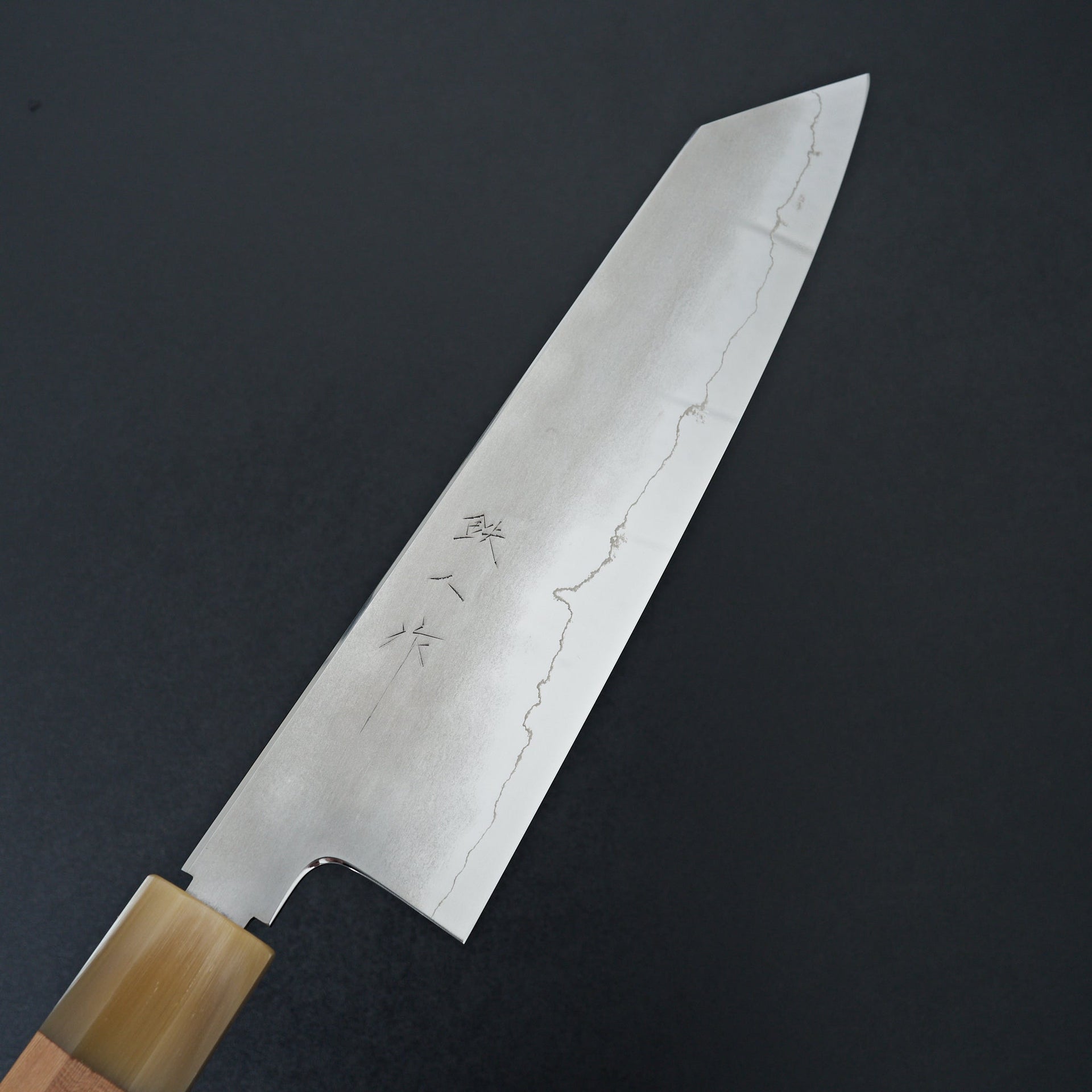 Tetsujin Silver #3 Kasumi Kiritsuke Gyuto 240mm Yakusugi Cedar Handle-Knife-Hitohira-Carbon Knife Co