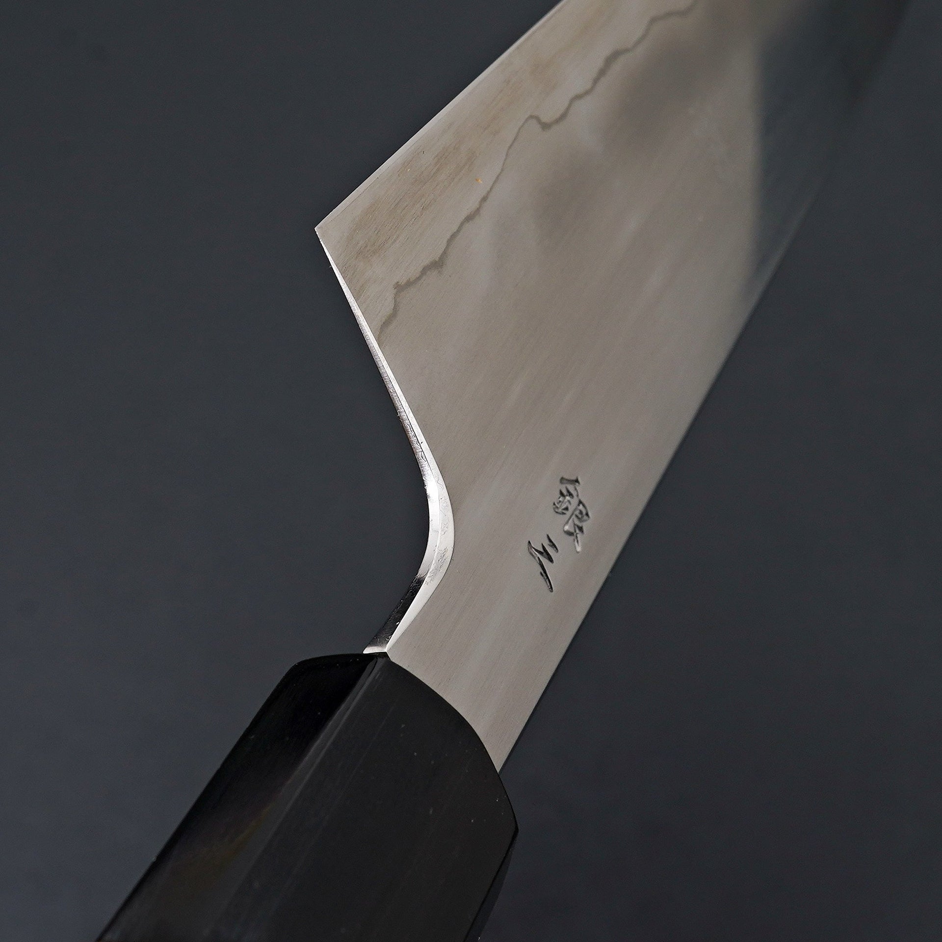 Tetsujin Silver #3 Ukiba Gyuto 210mm Ho Wood Handle-Knife-Hitohira-Carbon Knife Co