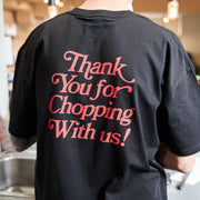"Thank You For Chopping" T-shirt-Carbon Knife Co-Small-Carbon Knife Co